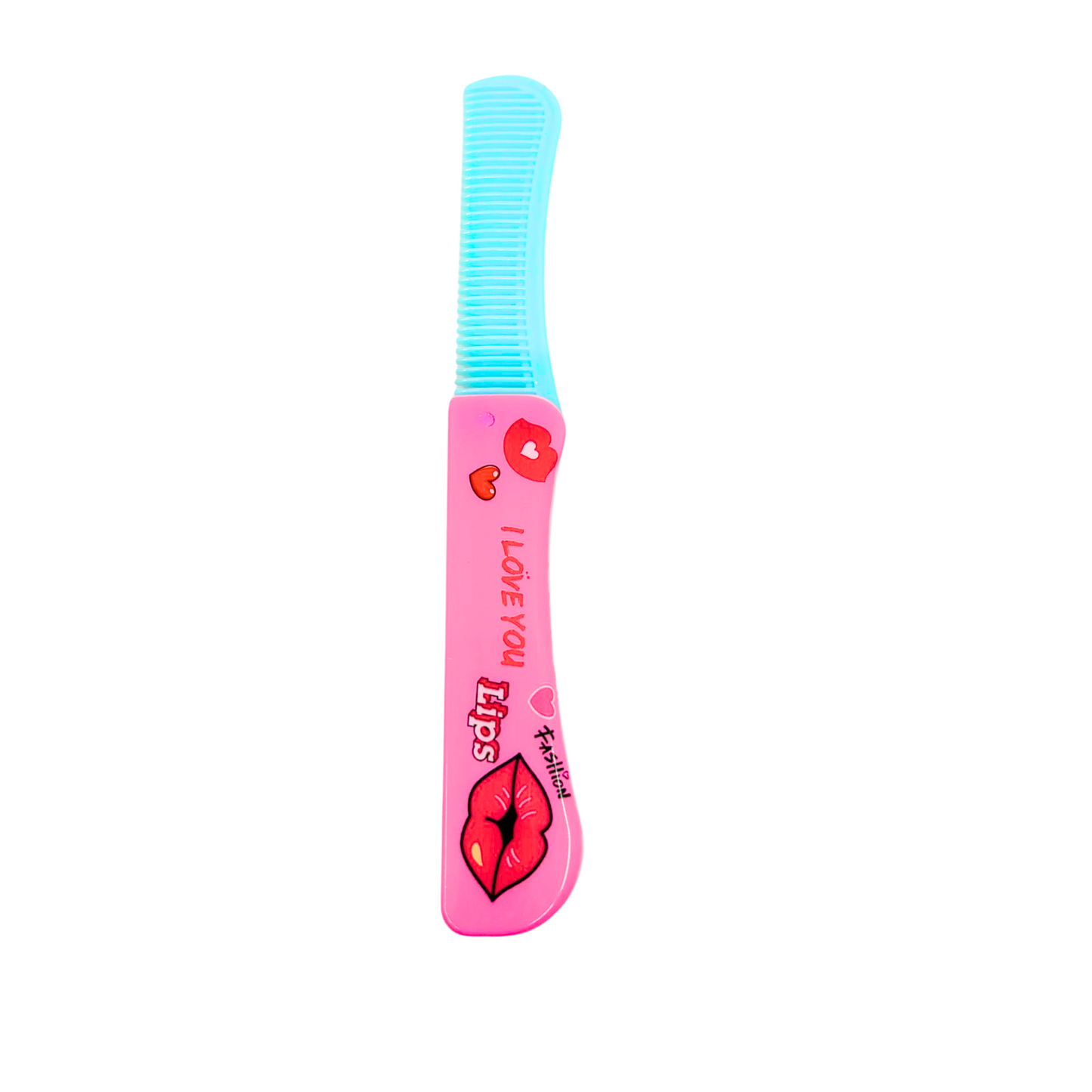 Folding Hair Comb – Compact and Convenient Grooming Tool for On the Go Use: 1CT