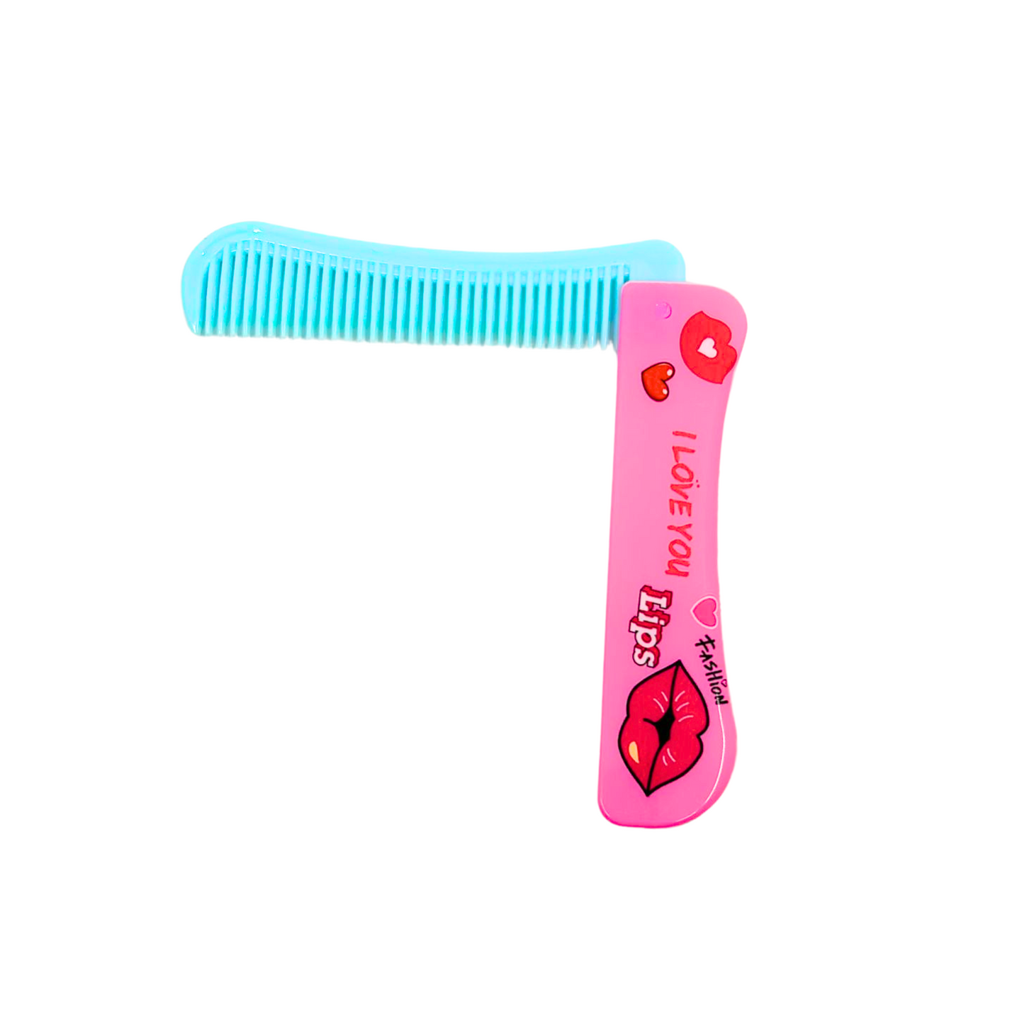 Folding Hair Comb – Compact and Convenient Grooming Tool for On the Go Use: 1CT