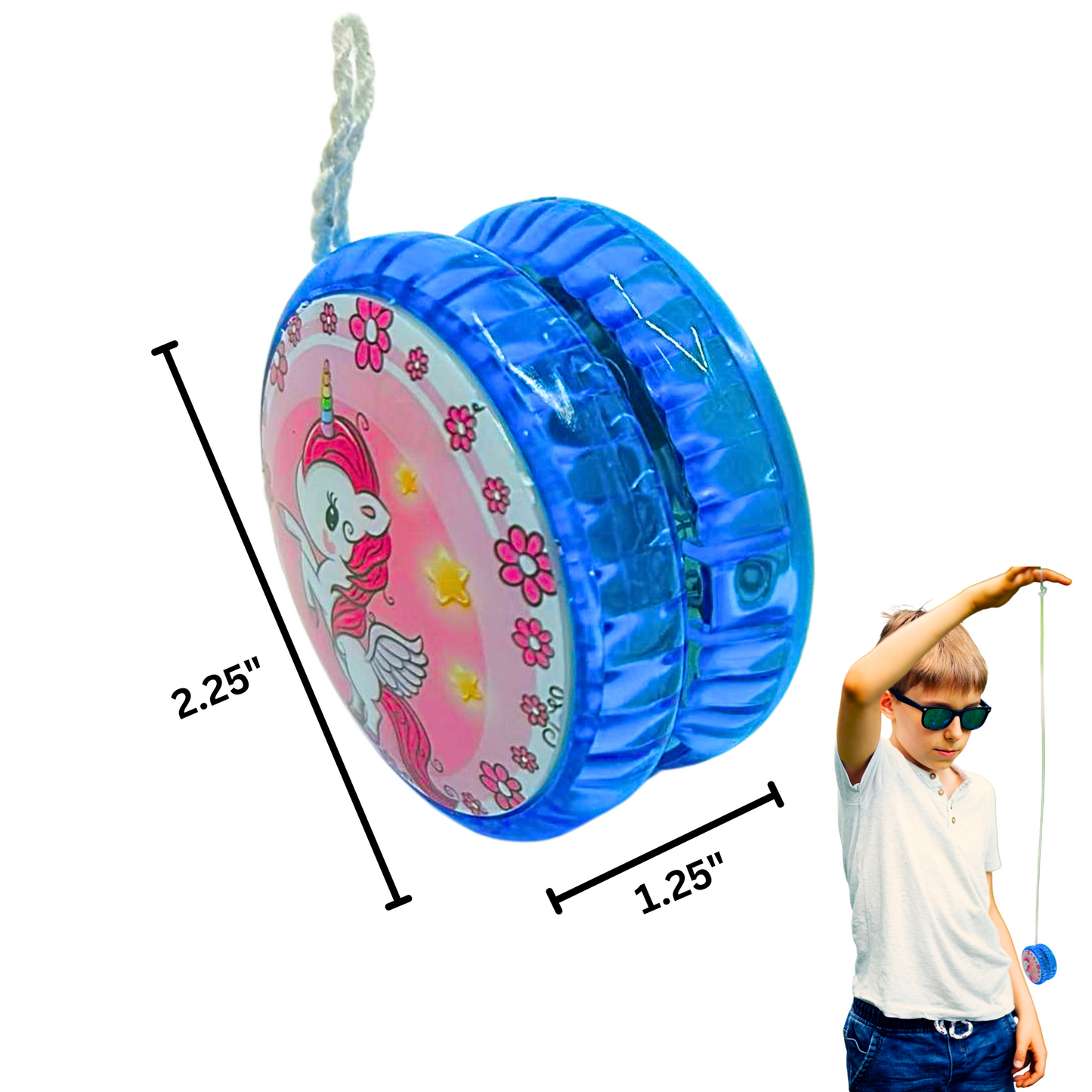 Unicorn Yo-Yo with a Modern Twist: 1CT