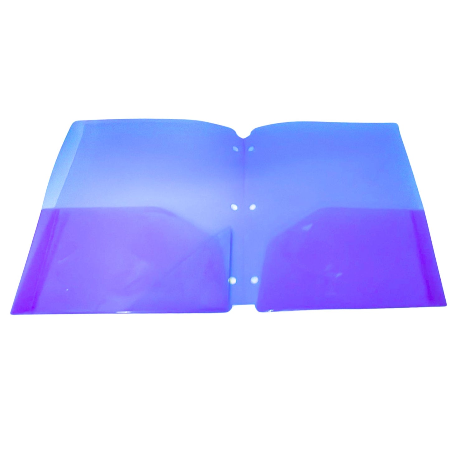 3 Holes Punch with 2 PocketBright Neon Colors Folders