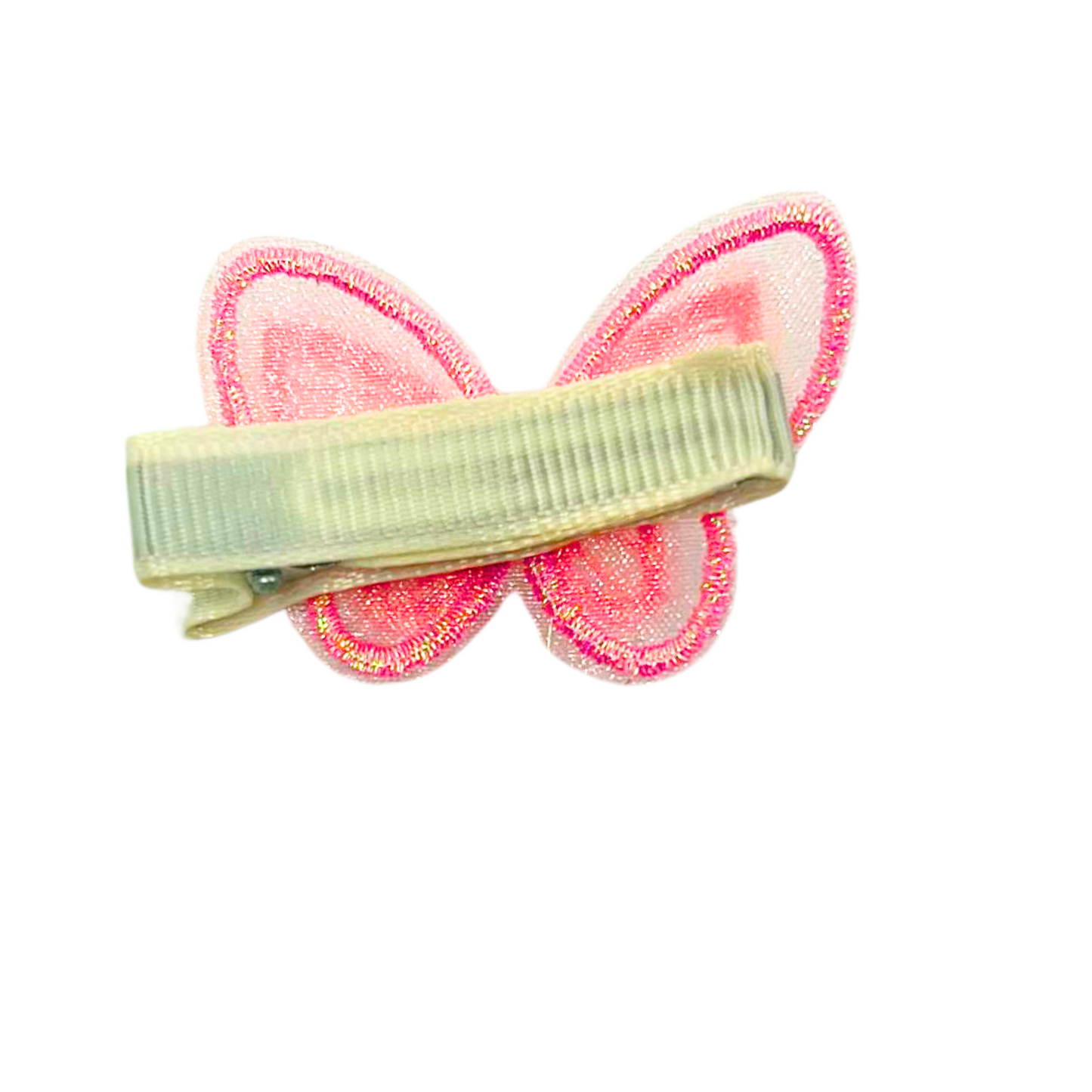 Stylish Fabric Butterfly Hair Clips: 1CT