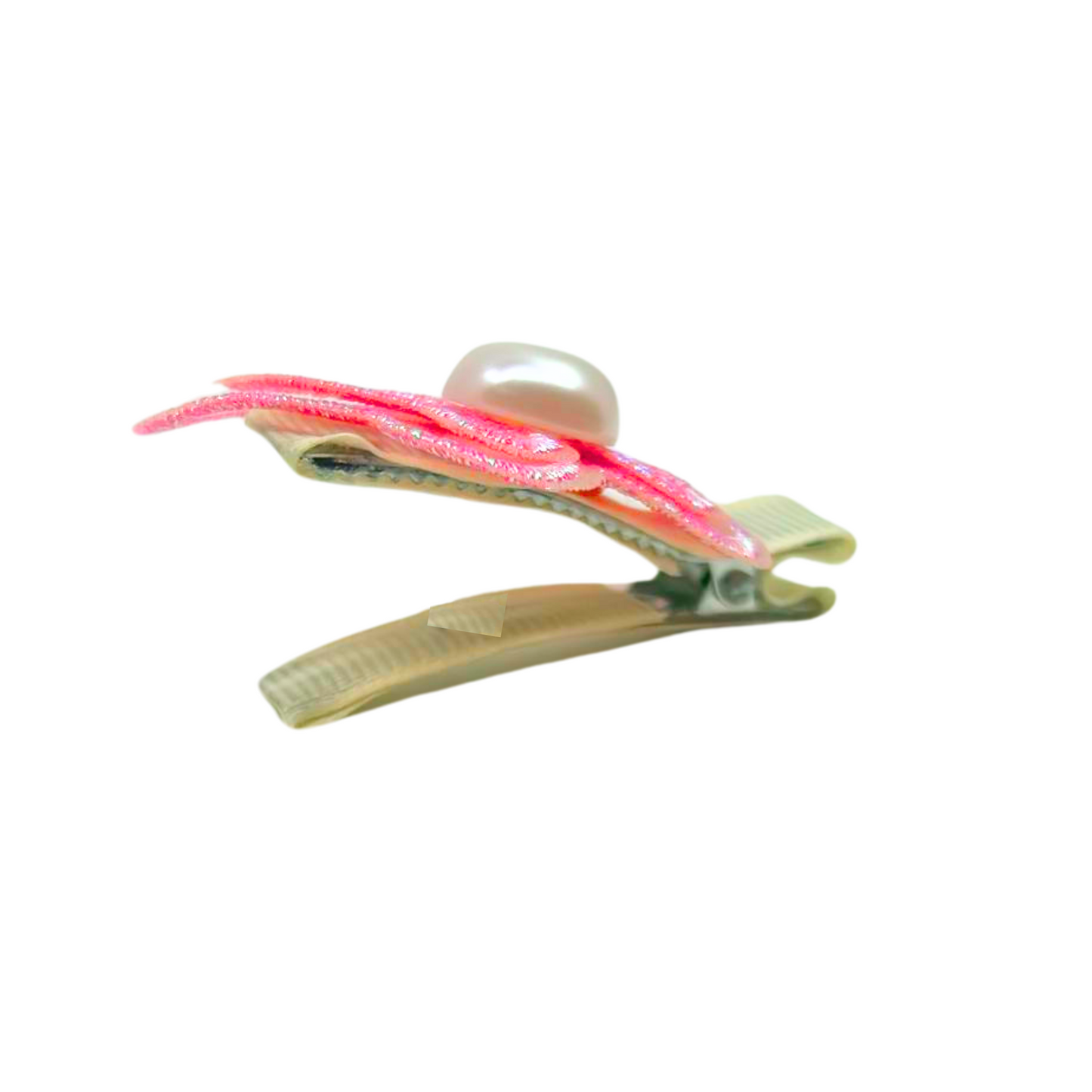 Stylish Fabric Butterfly Hair Clips: 1CT
