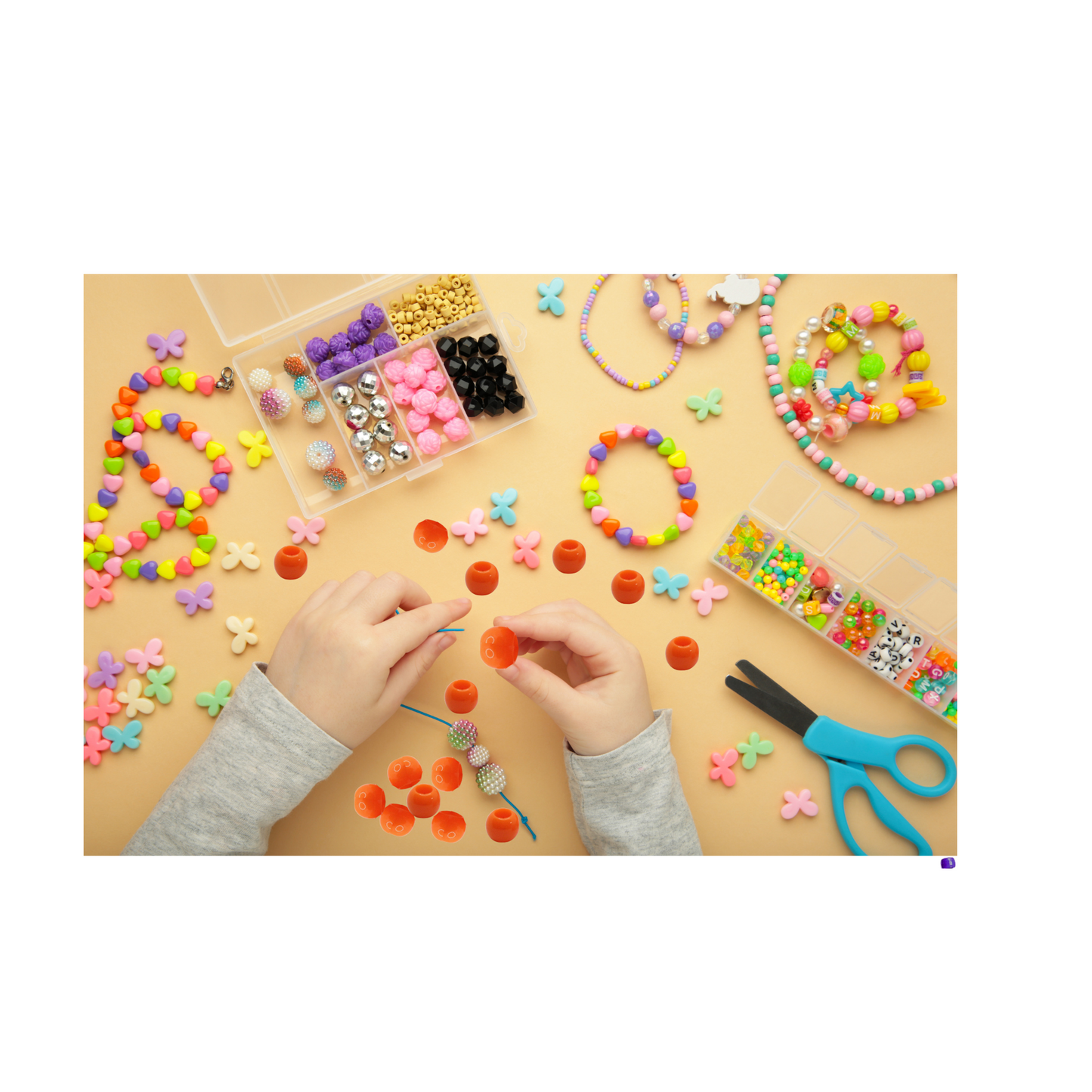 Deluxe Large Yellow Bead Kit: 50CT