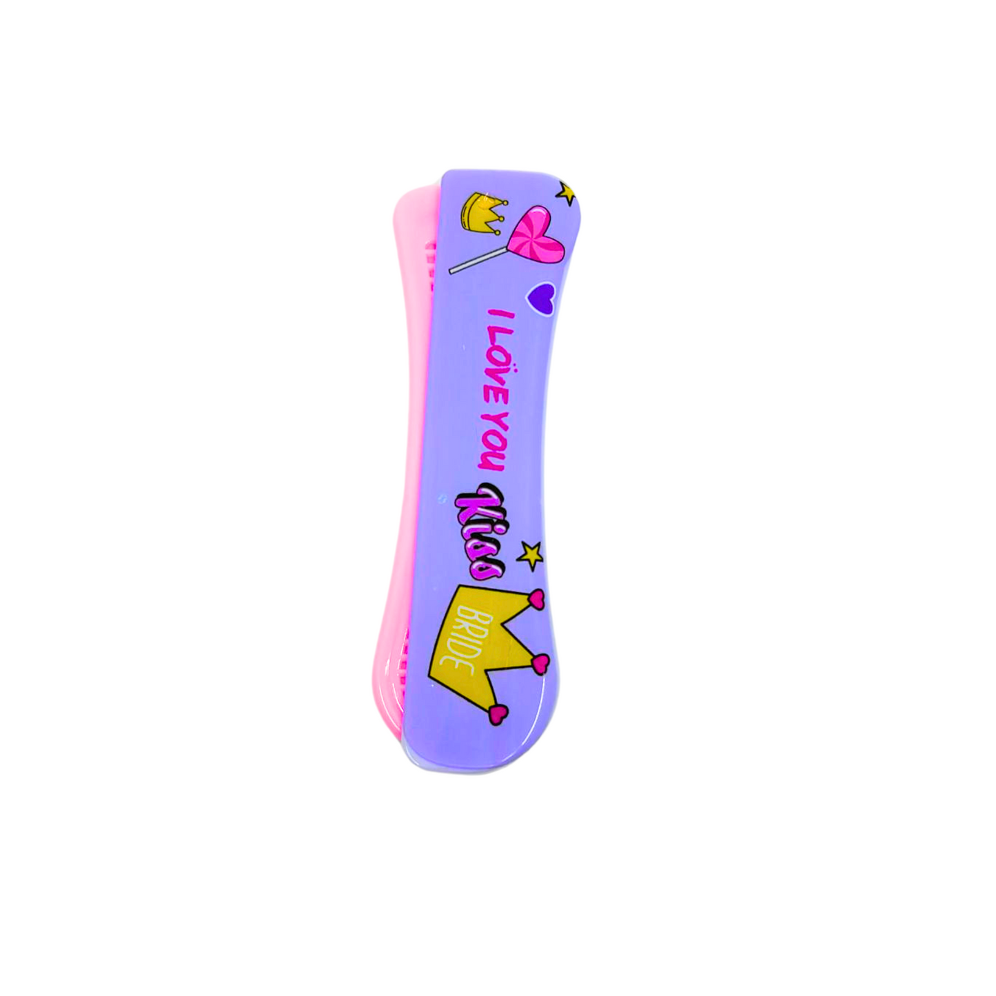 Folding Hair Comb – Compact and Convenient Grooming Tool for On the Go Use: 1CT