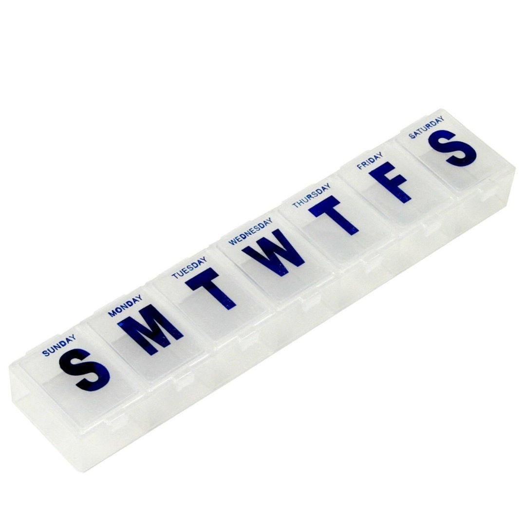 7 Day Plastic Pill Case: 1 Pack Personal Care Safety product image 5
