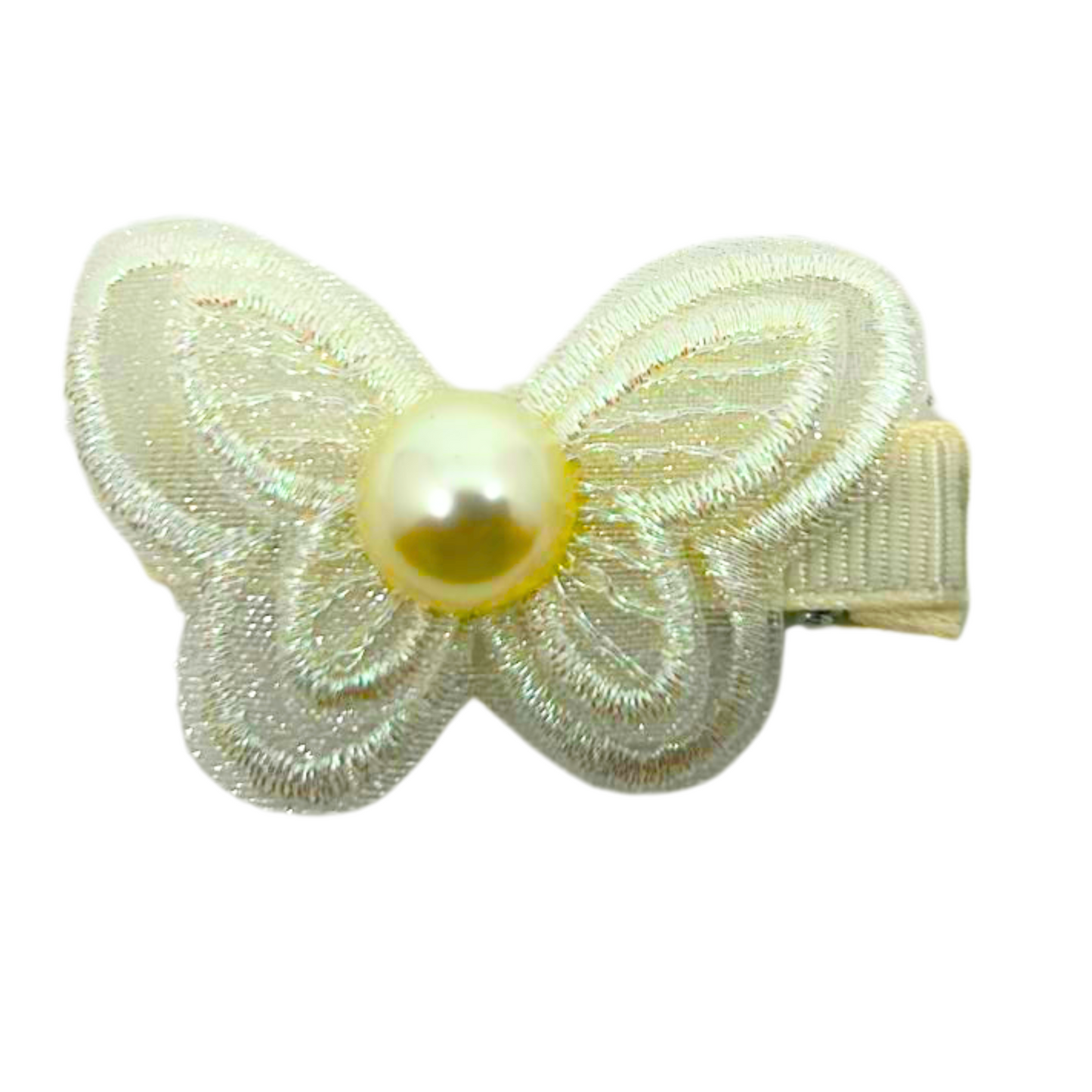 Stylish Fabric Butterfly Hair Clips: 1CT