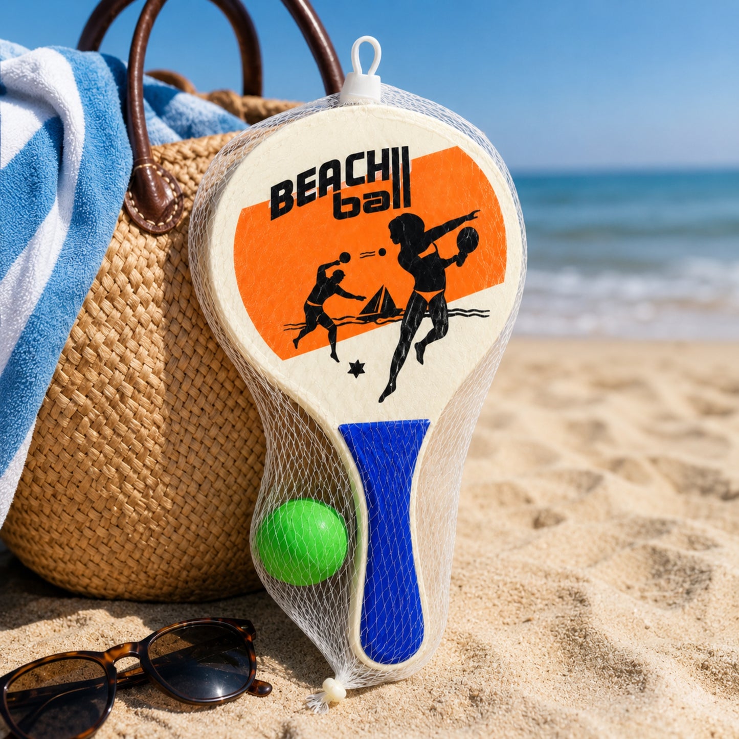 Family Paddle Ball Set for Outdoor Sports Fun