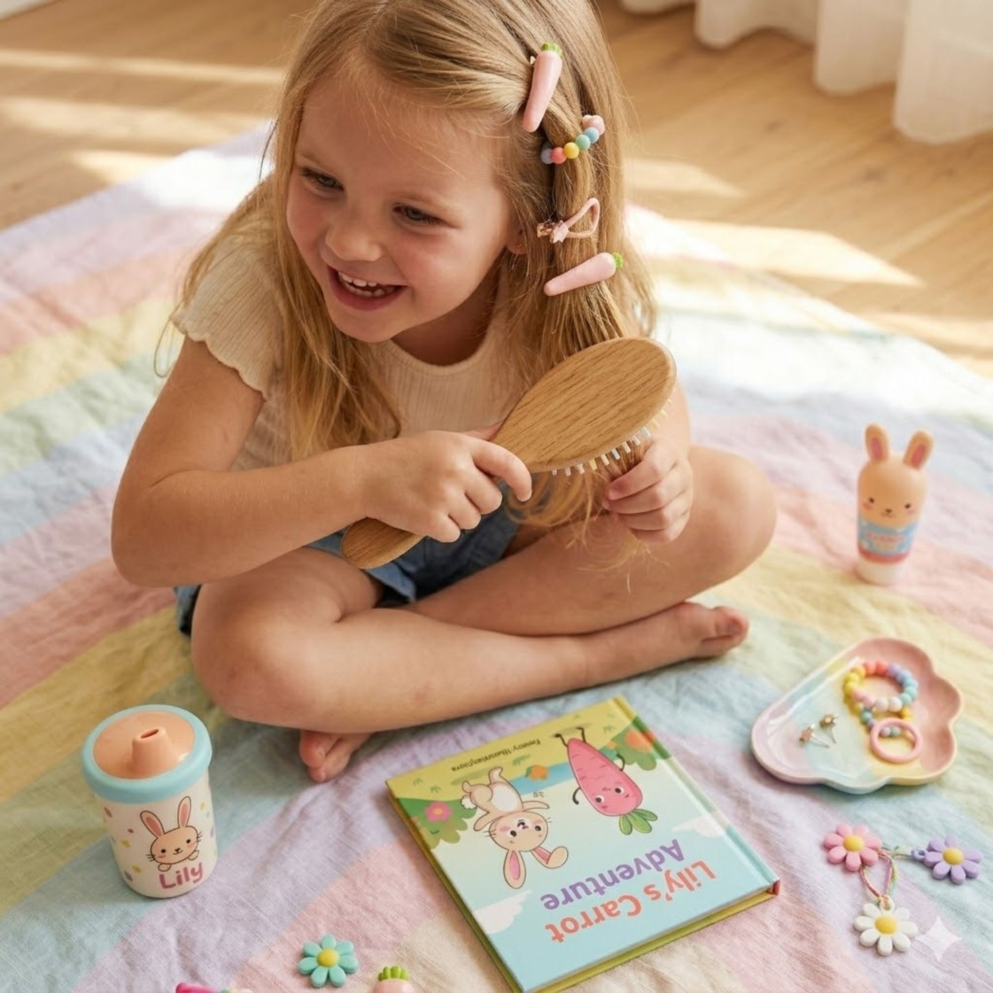 2.25" Fun Vegetable Shape Alligator Hair Clips for Kids product image 10