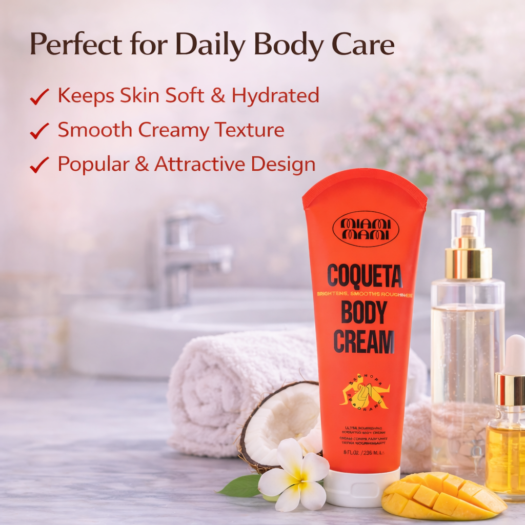 236ml/8oz MIAMI MAMI COQUETA Women's Body Cream