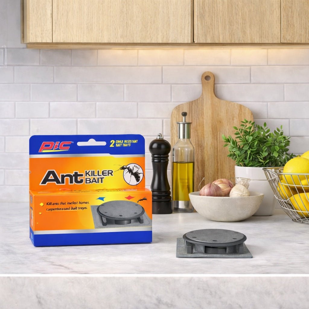 PIC Ant Killer Bait – Child Resistant Trays lifestyle use image