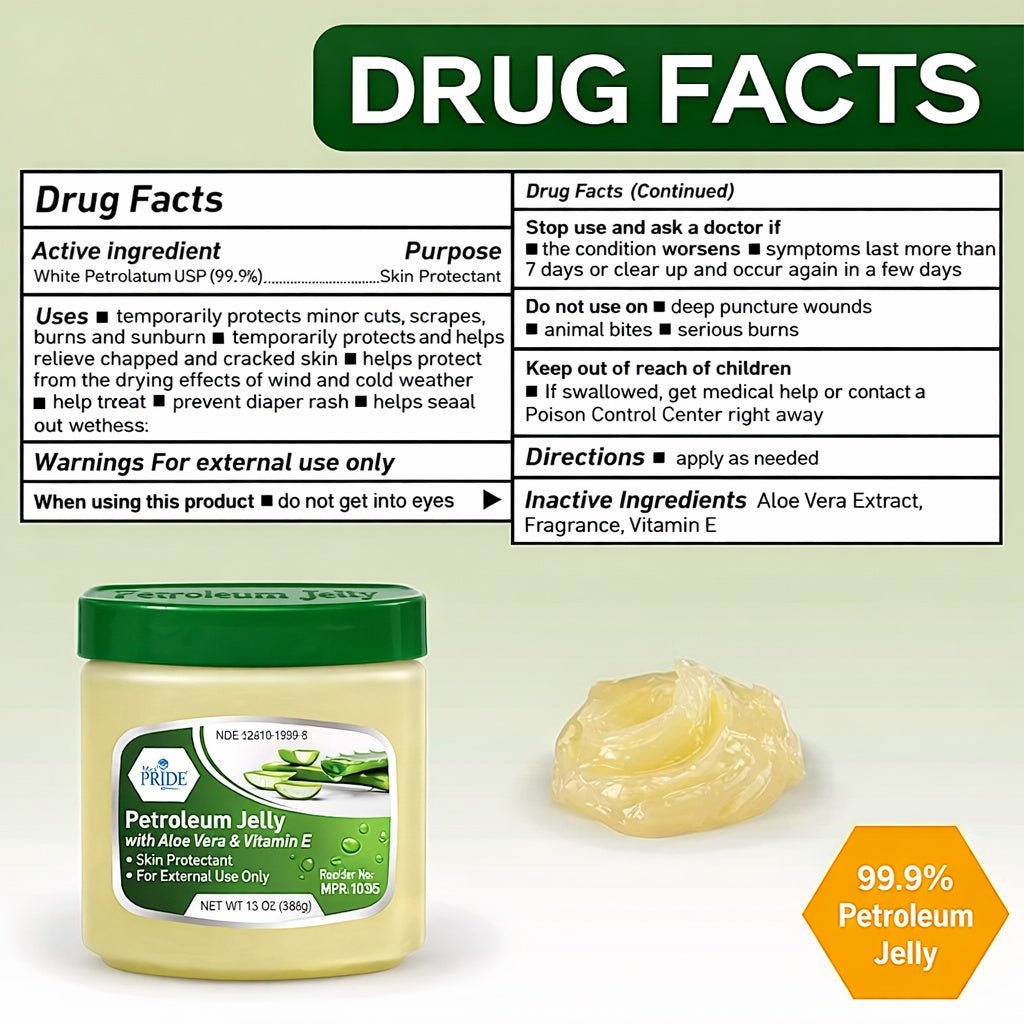 13 oz Petroleum Jelly Aloe Vera & Vitamin E – Skin Protectant product image 6