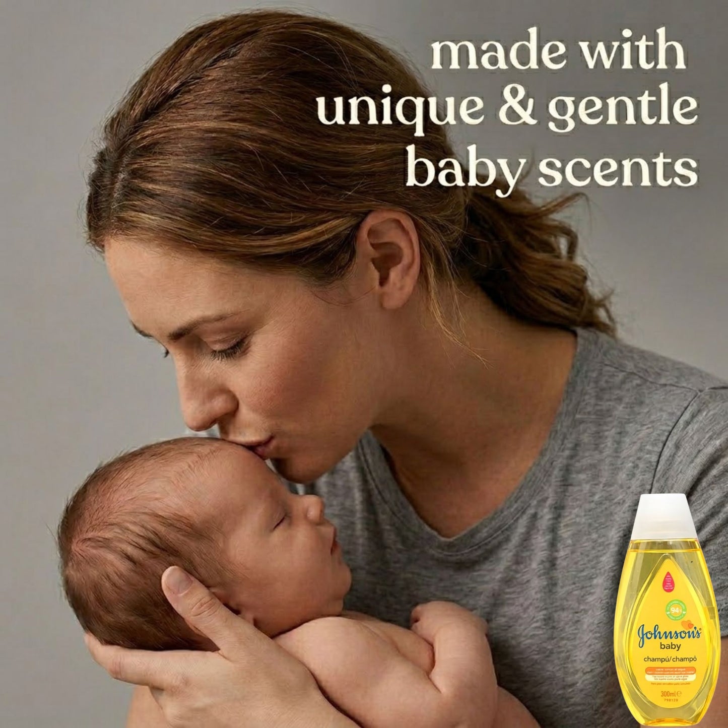 300mL Johnson’s Baby Shampoo Tear Free Gentle Care lifestyle use image