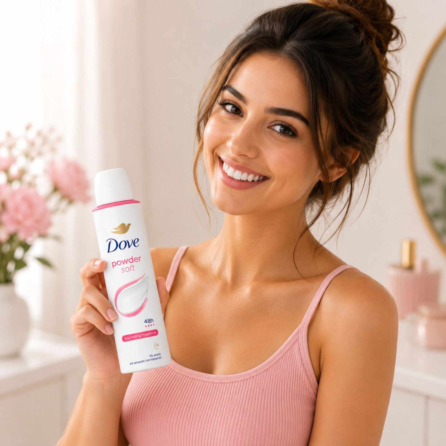 Dove Powder Soft Deodorant Spray with 48H Protection