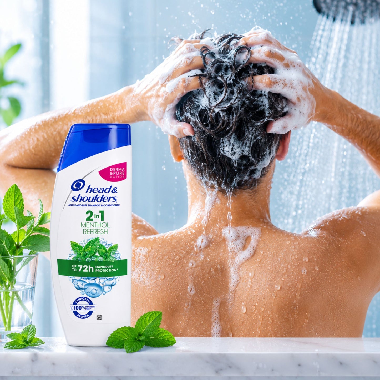 Head & Shoulders Menthol Refresh Anti Dandruff 2 in 1