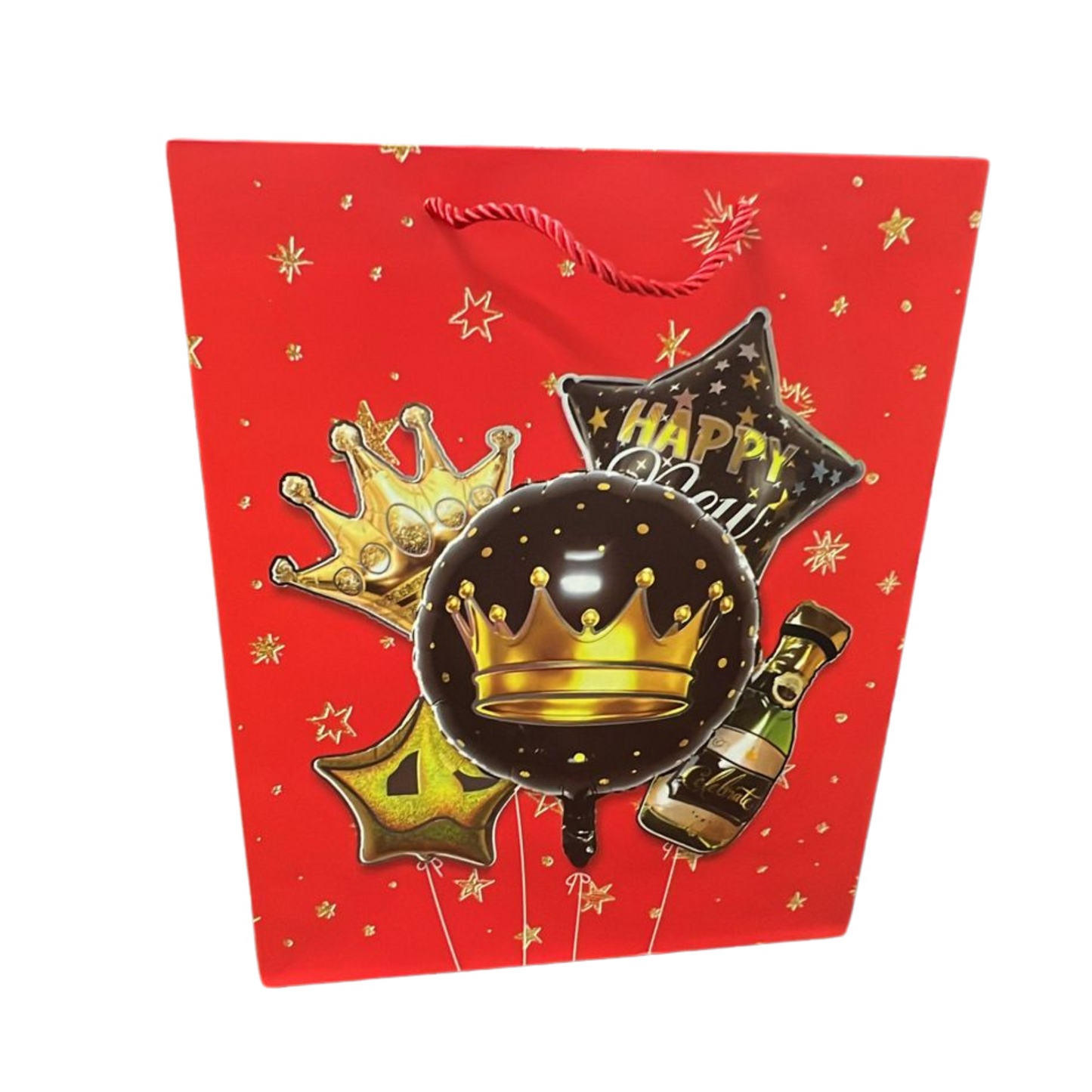 Bright Colorful Happy Birthday Gift Bag:1CT