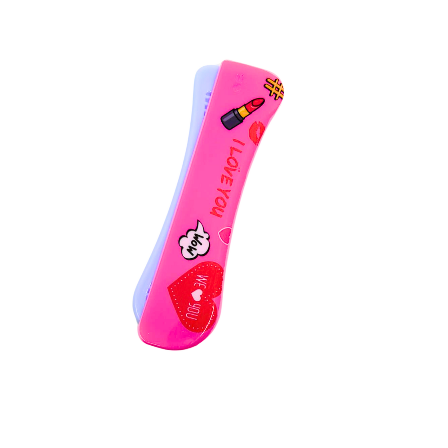 Folding Hair Comb – Compact and Convenient Grooming Tool for On the Go Use: 1CT