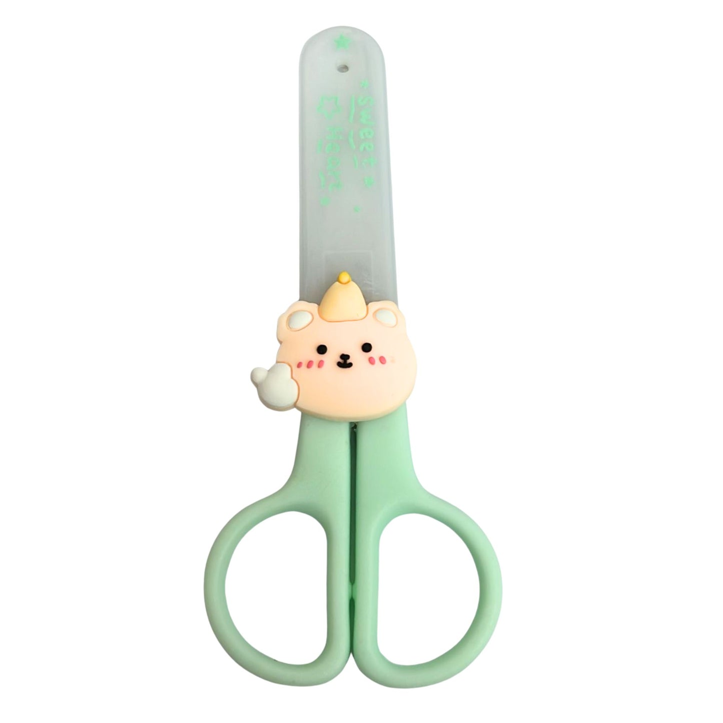 5'' Safety Toddler Scissors with Protective Cover