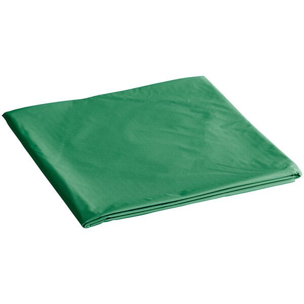 84'' Green Round TableCloth Plastic Disposable Tablecovers Tablecloths Round lifestyle use image