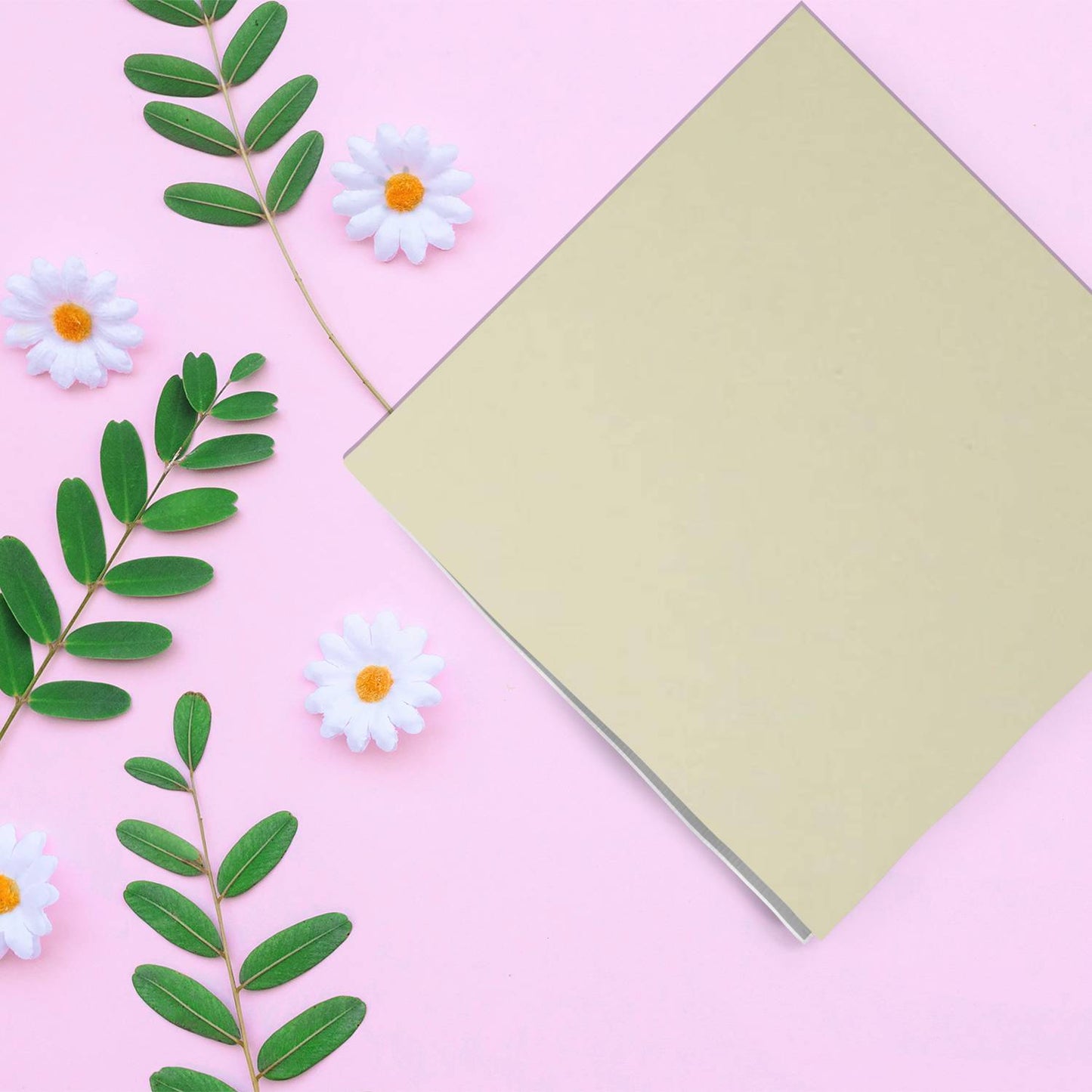 99¢ Solid Ivory Bistro Napkins 15 count Lillian