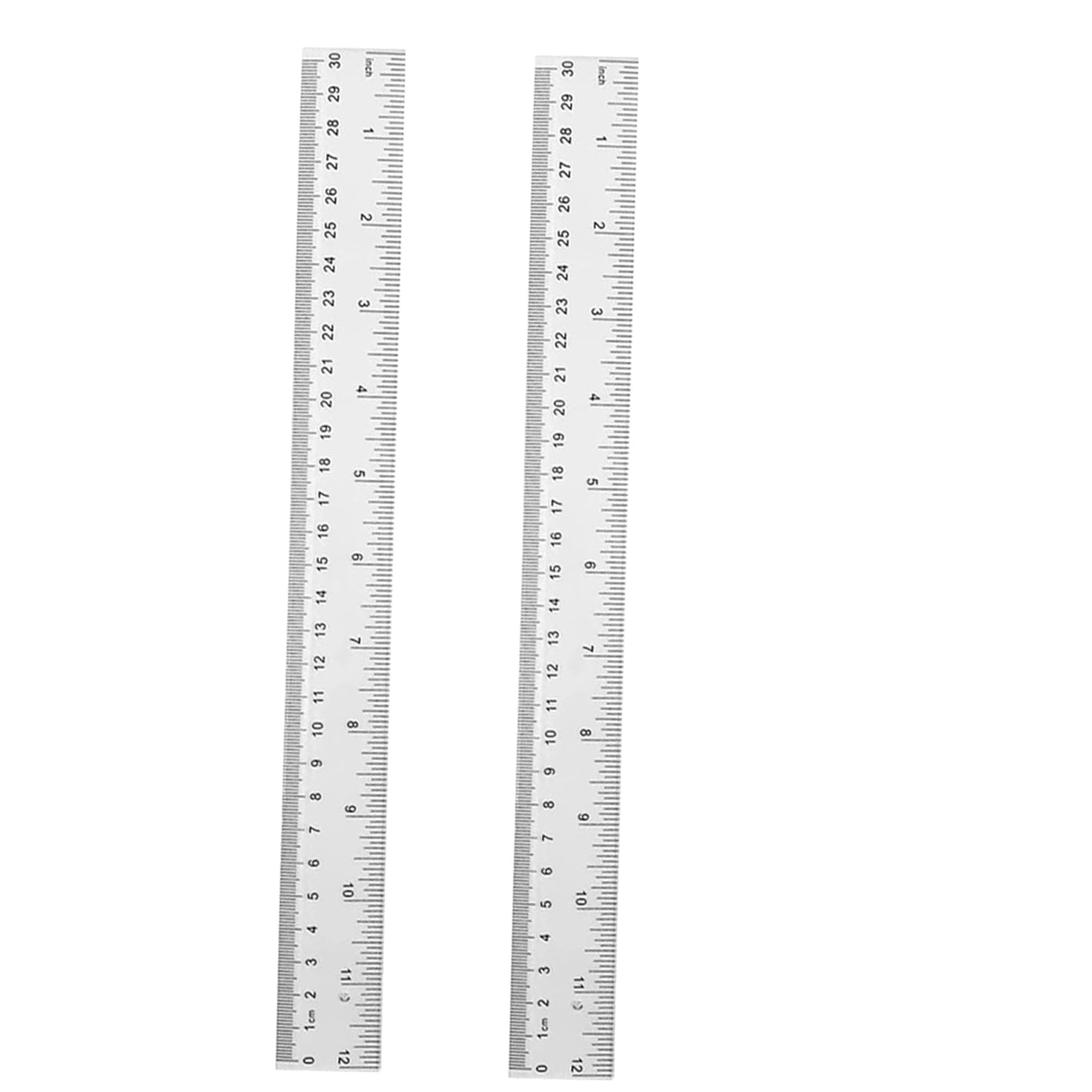 Acrylic Clear Ruler with Raised Center Grip