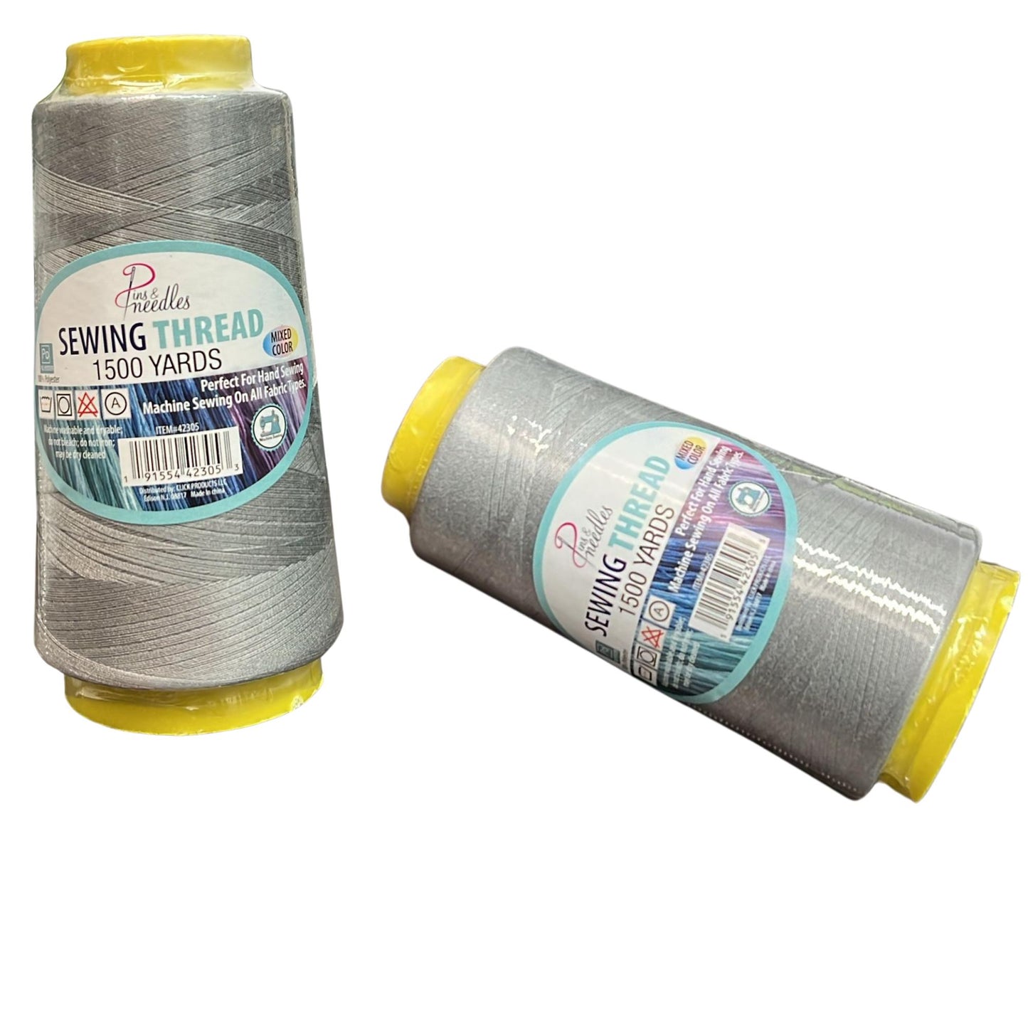 1500 Yards Pins & Needles Sewing Thread