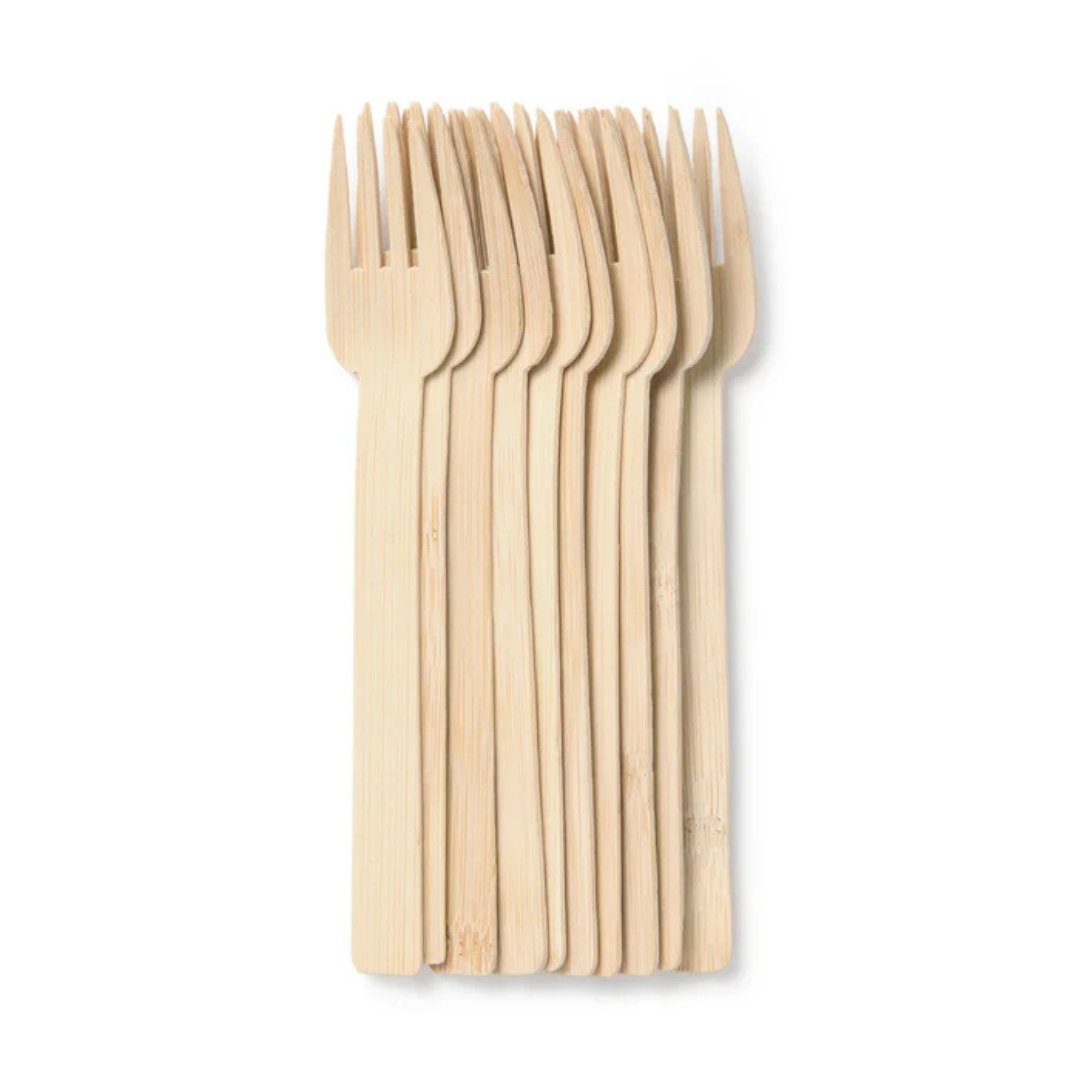 Bamboo Disposable Forks