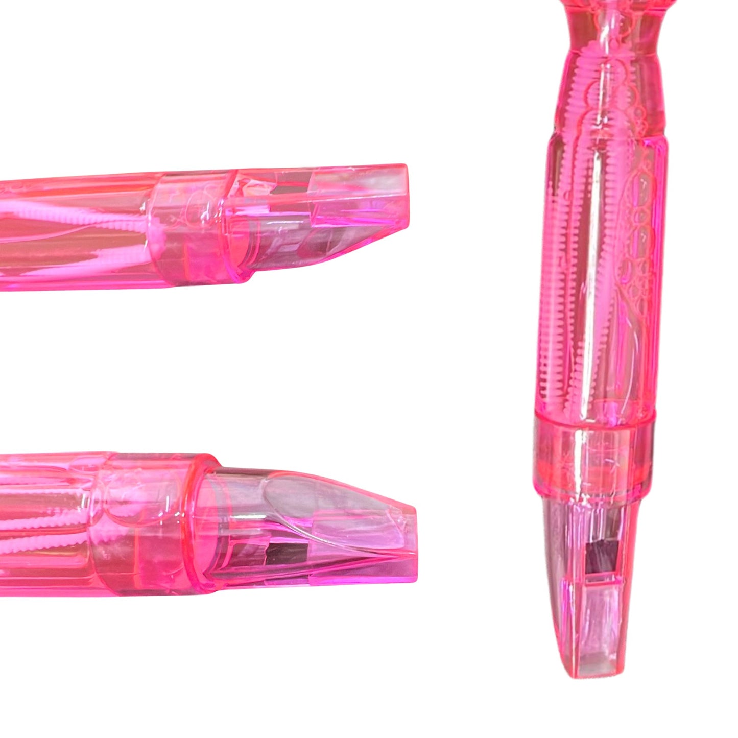 10" Bubble Emoji Hand Stick Wind with Whistle at Bottom