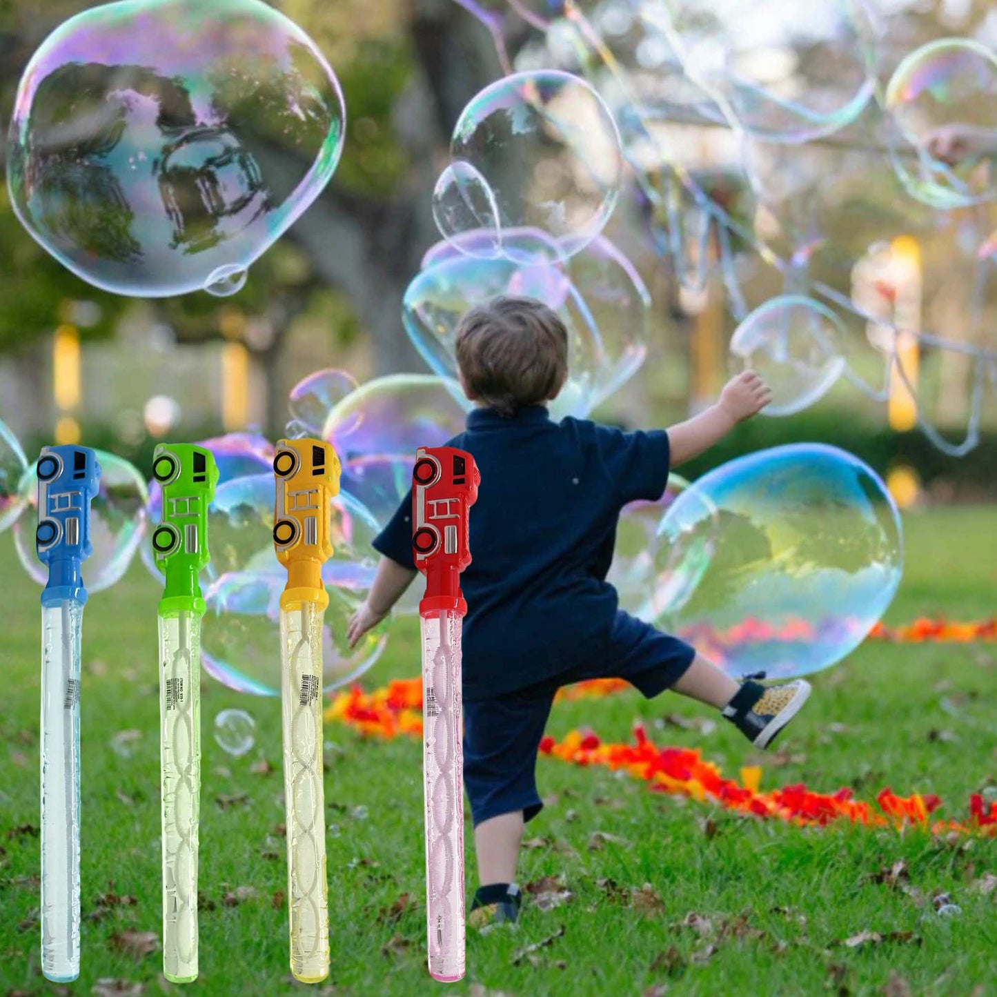 14.5" Big with Fun Car Handle Bubble Wand