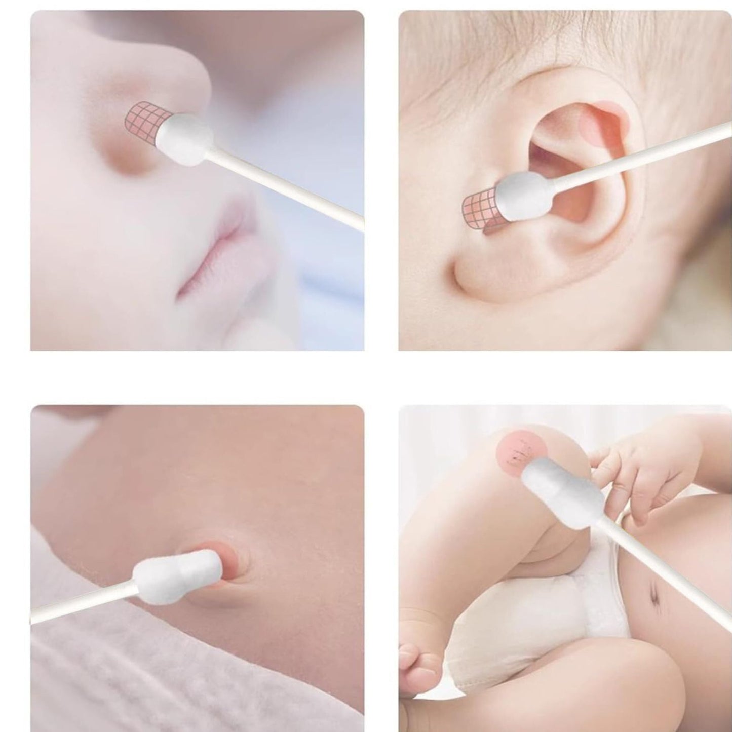 Wish Child-Safe Safety Swabs Cotton-Tiges