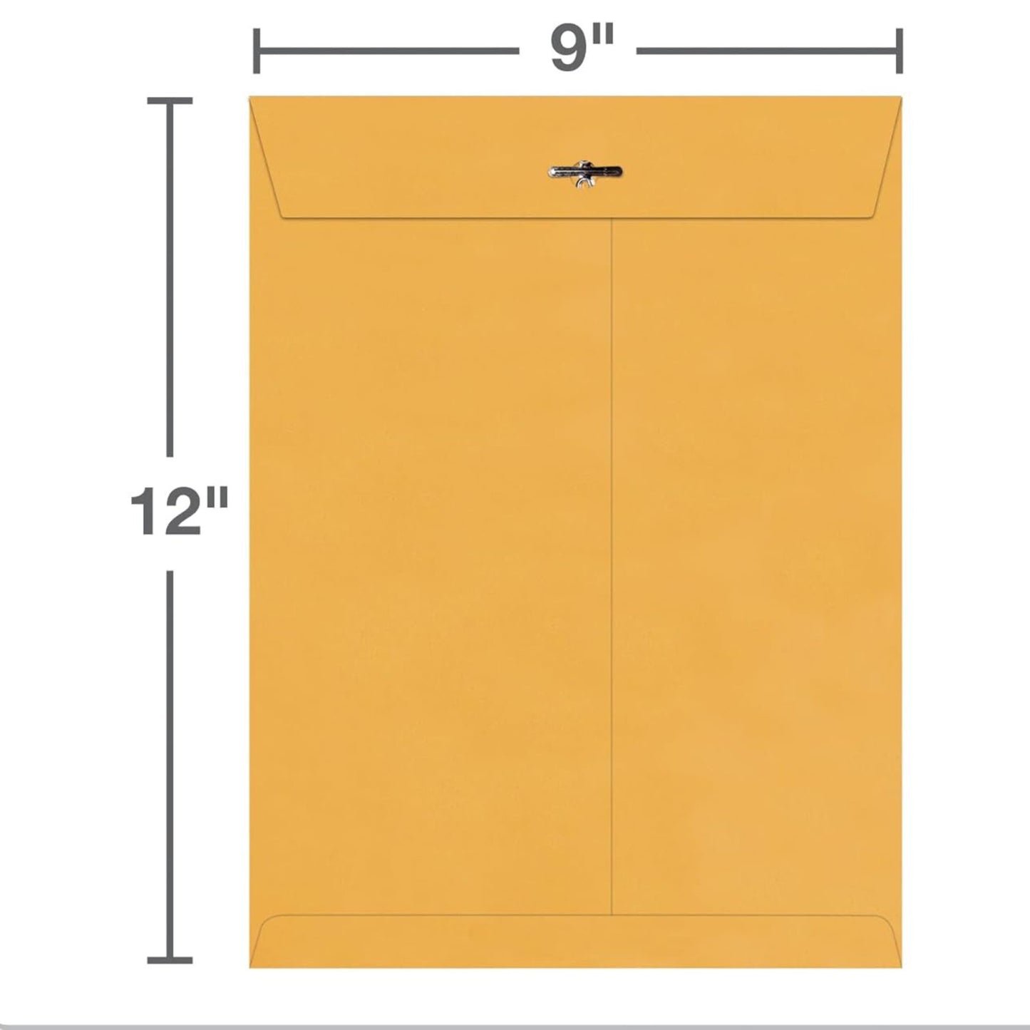 Clasp Envelopes Brown Kraft with Gummed Flaps