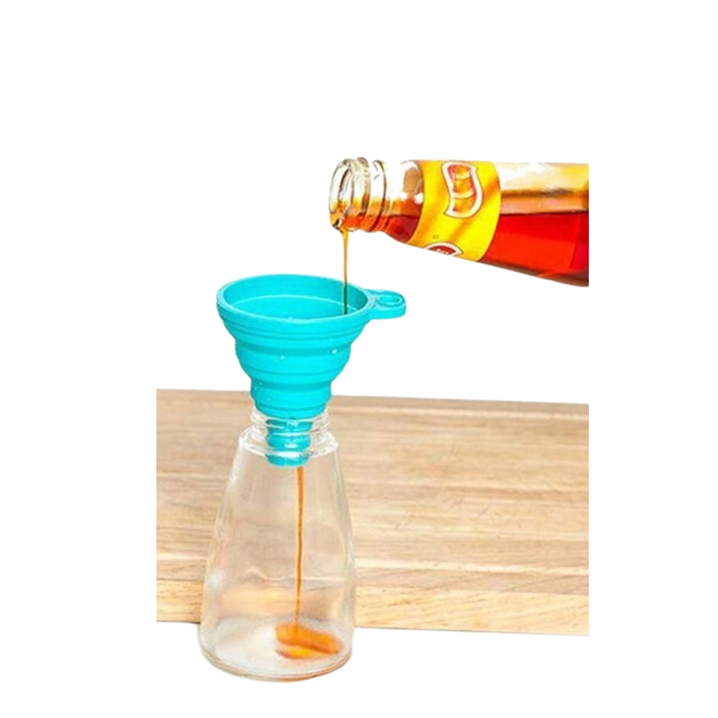 Foldable Silicone Collapsible Funnels1CT