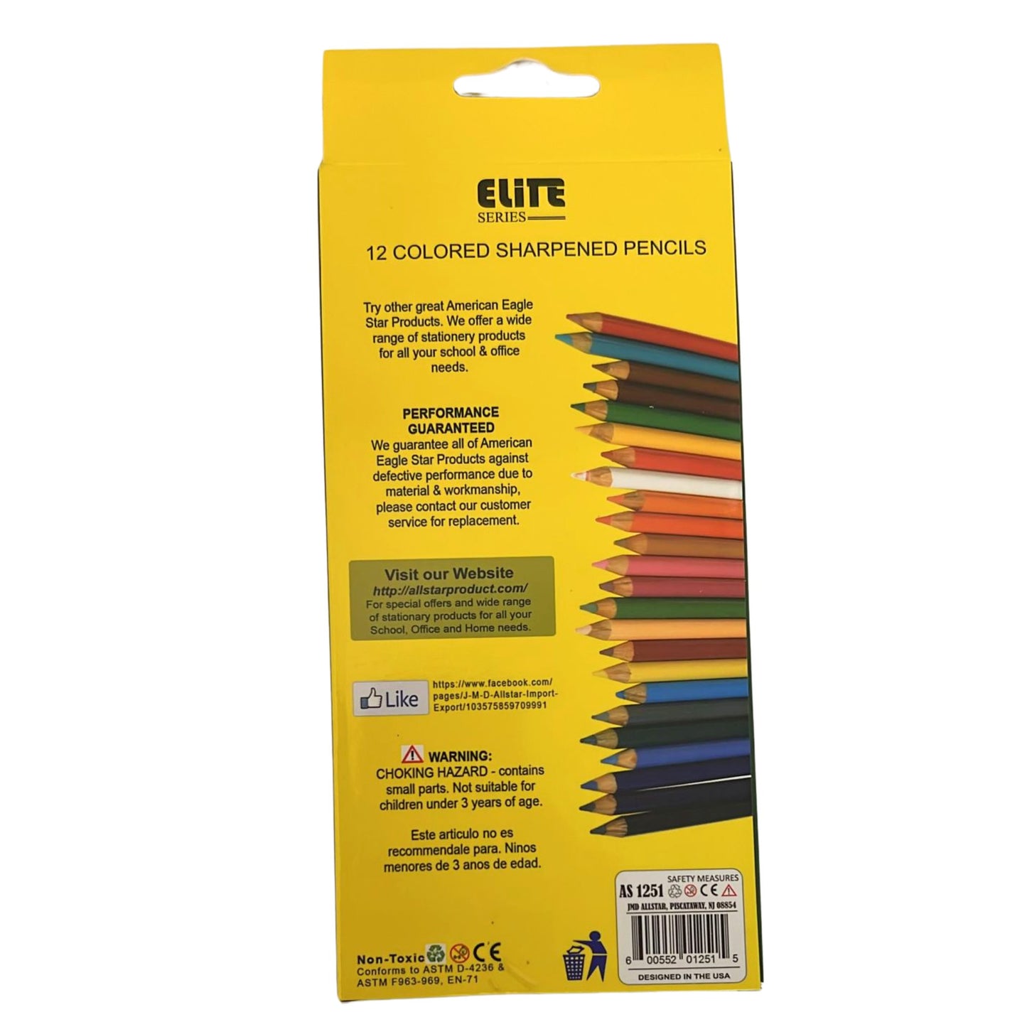 Colored Sharpened Pencils