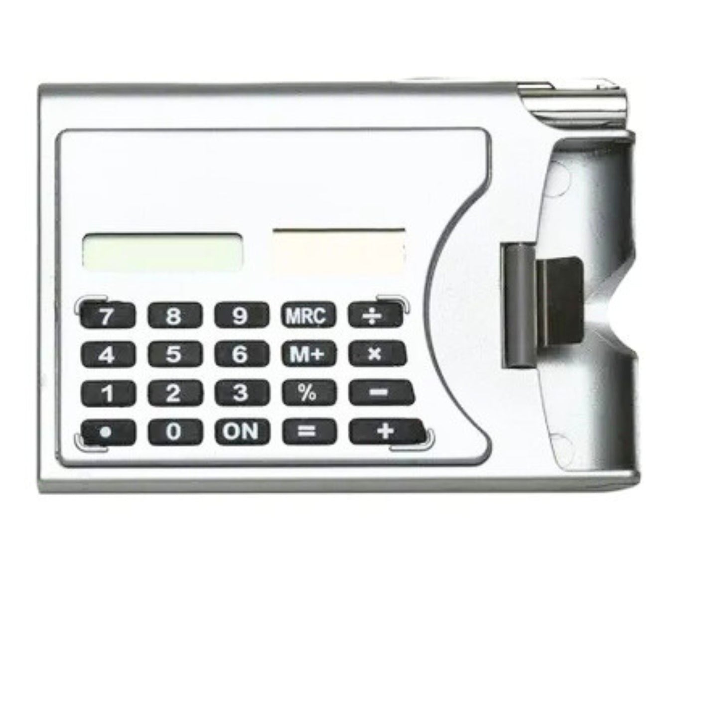Compact Calculator with Cardholder and Pen