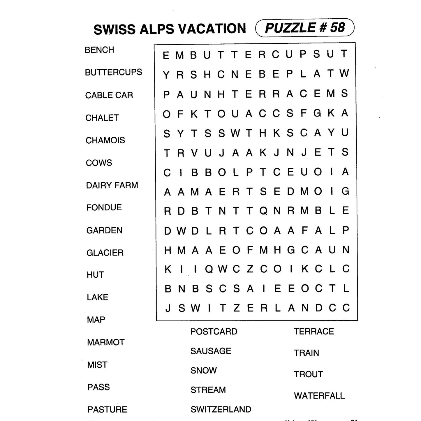Large Print Crosswords for Kids Fun Word Puzzles to Boost Vocabulary