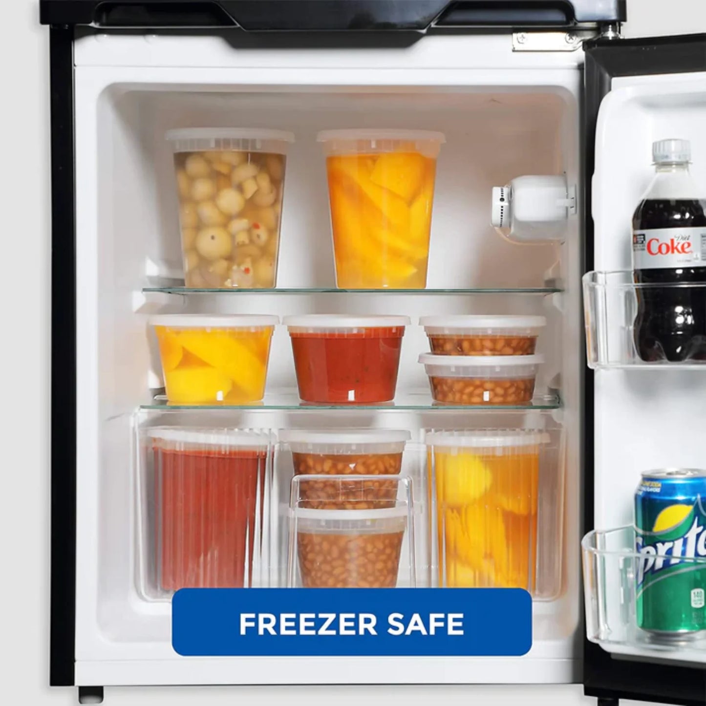 Heavy Duty Deli Food Storage Containers with Lids