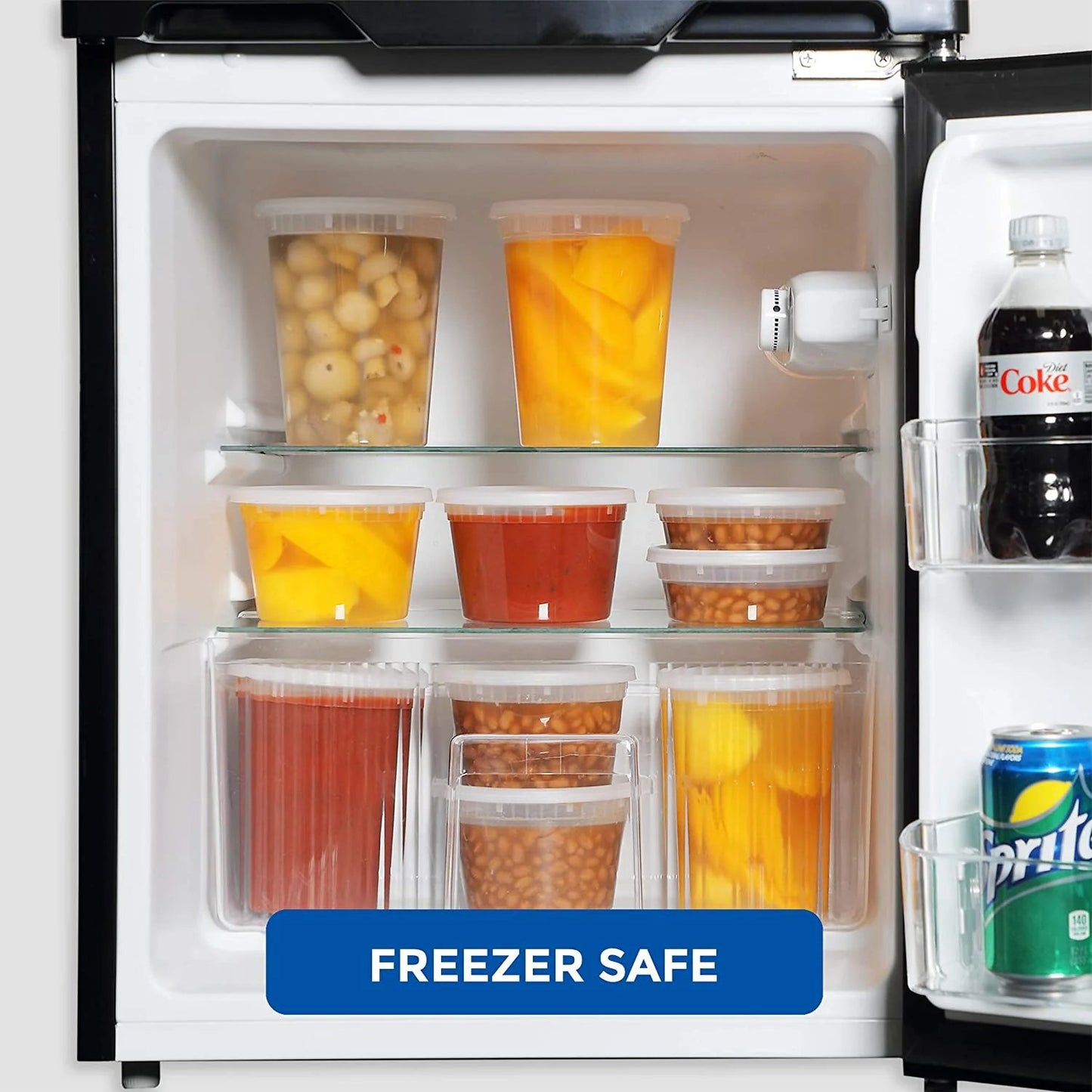Heavy Duty Deli Food Storage Containers with Lids