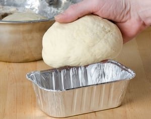 Disposable Aluminum 1lb Rectangular Loaf Pans