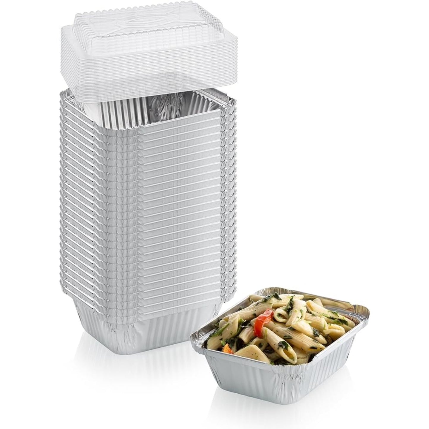 Dome Lids For 2.25Lb Aluminum Oblong Pans