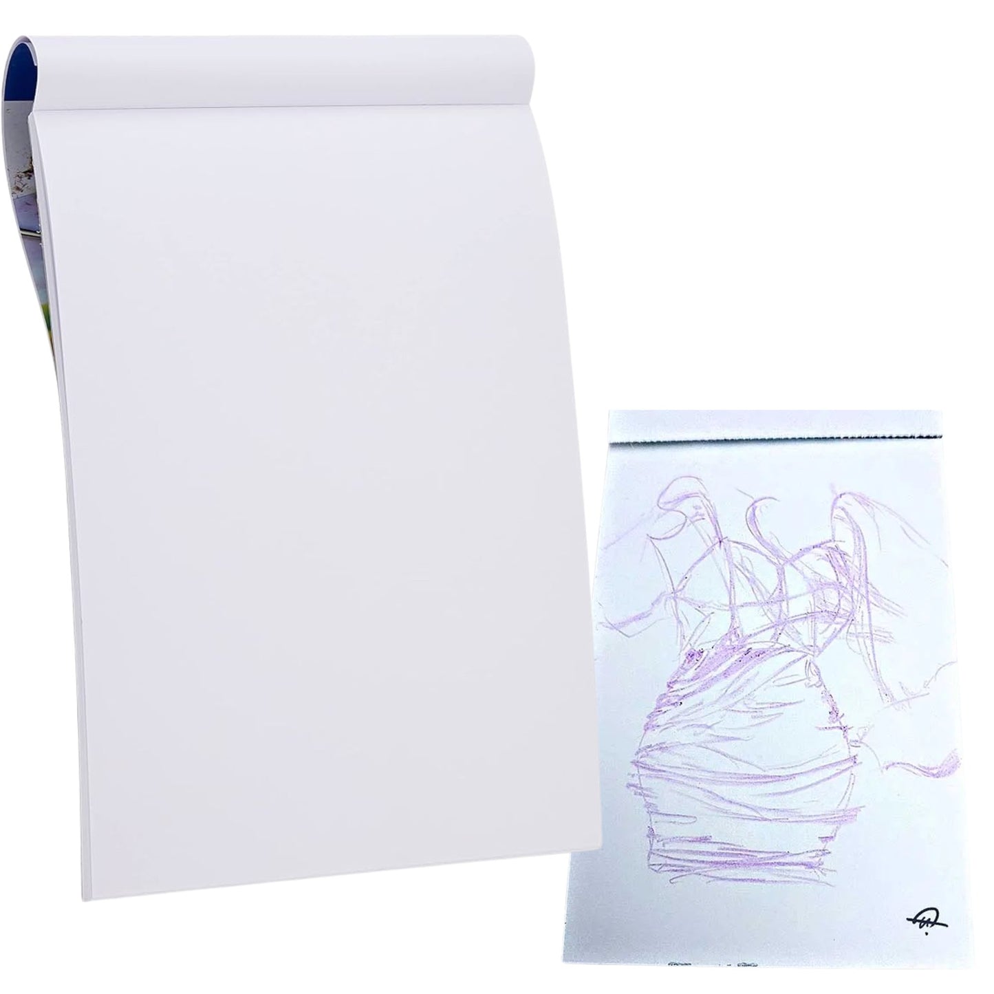 Drawing Pad 9 x 12 Inches | 36 White Sheets, Professional Drawing Series