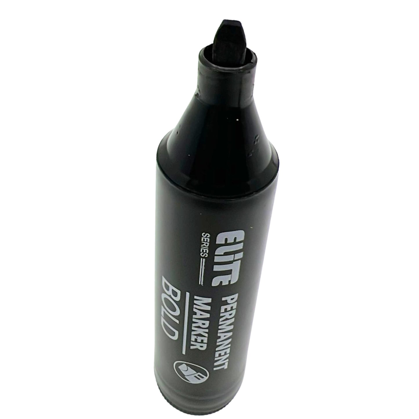 Elite Series –Jumbo Black Permanent Markers – Long-Lasting
