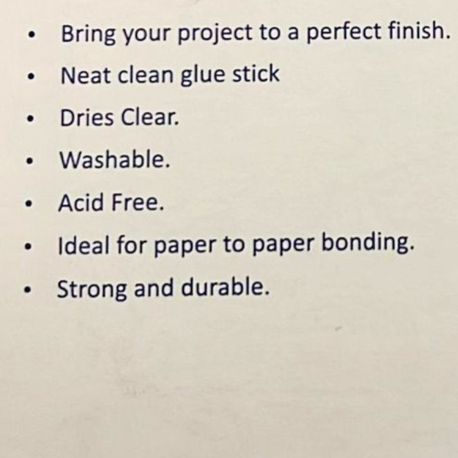 Glue Sticks – 0.3 oz Each, Washable & Non-Toxic