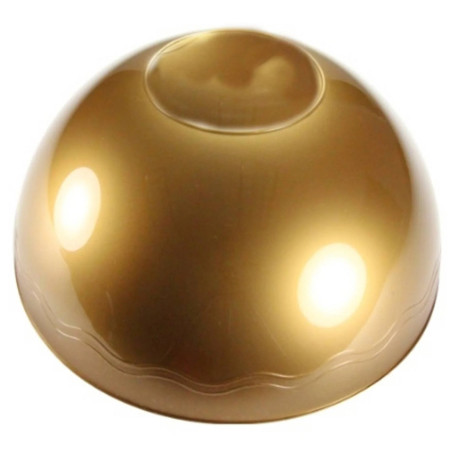 Gold Plastic Bowl