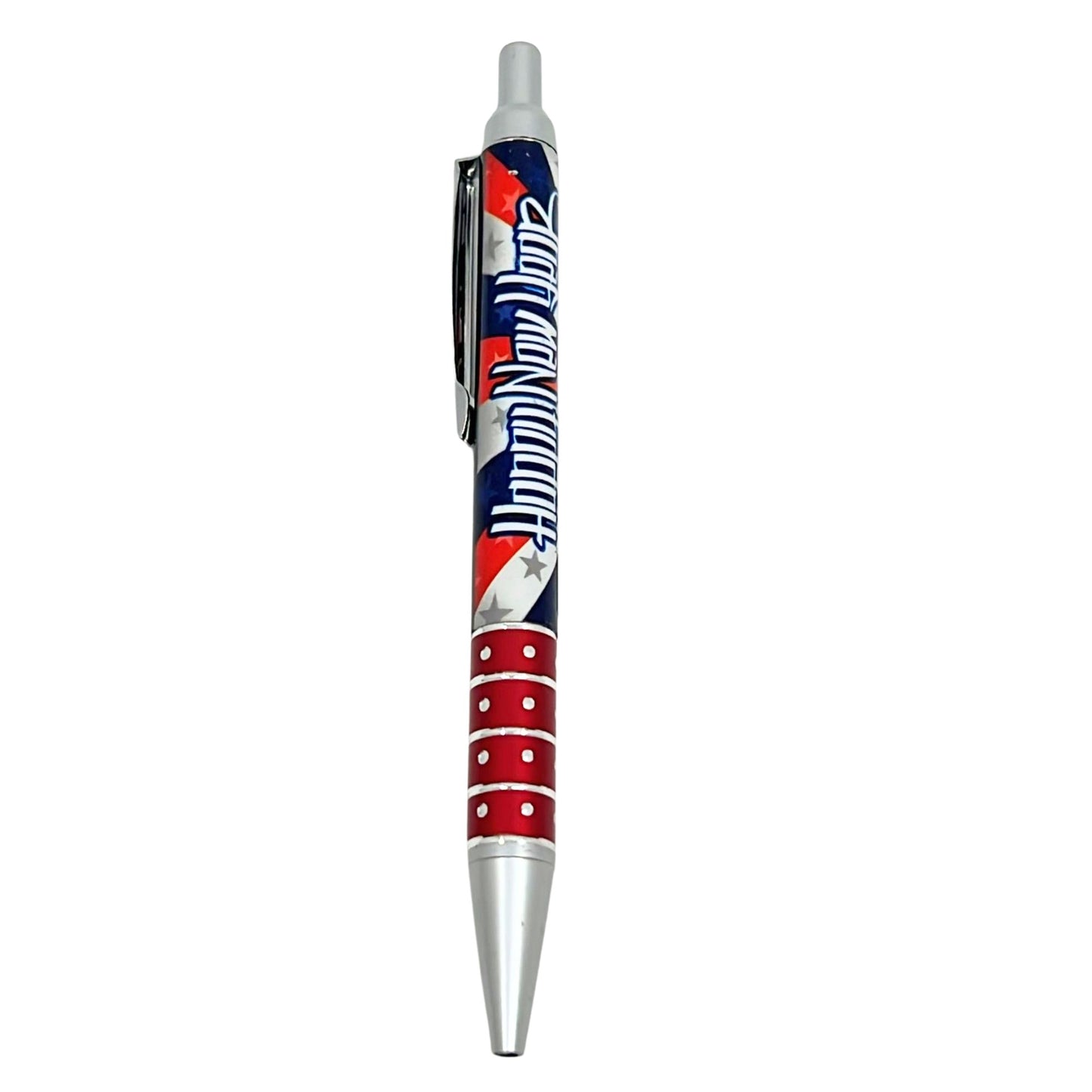 Happy New Year Pen with Soft Grip