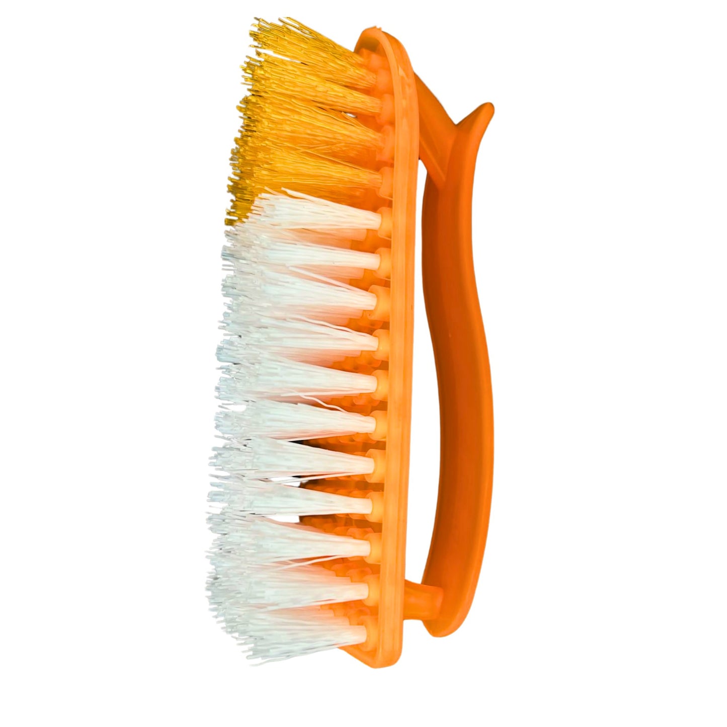 Hard Bristle Plastic Iron Style Scrub Brush
