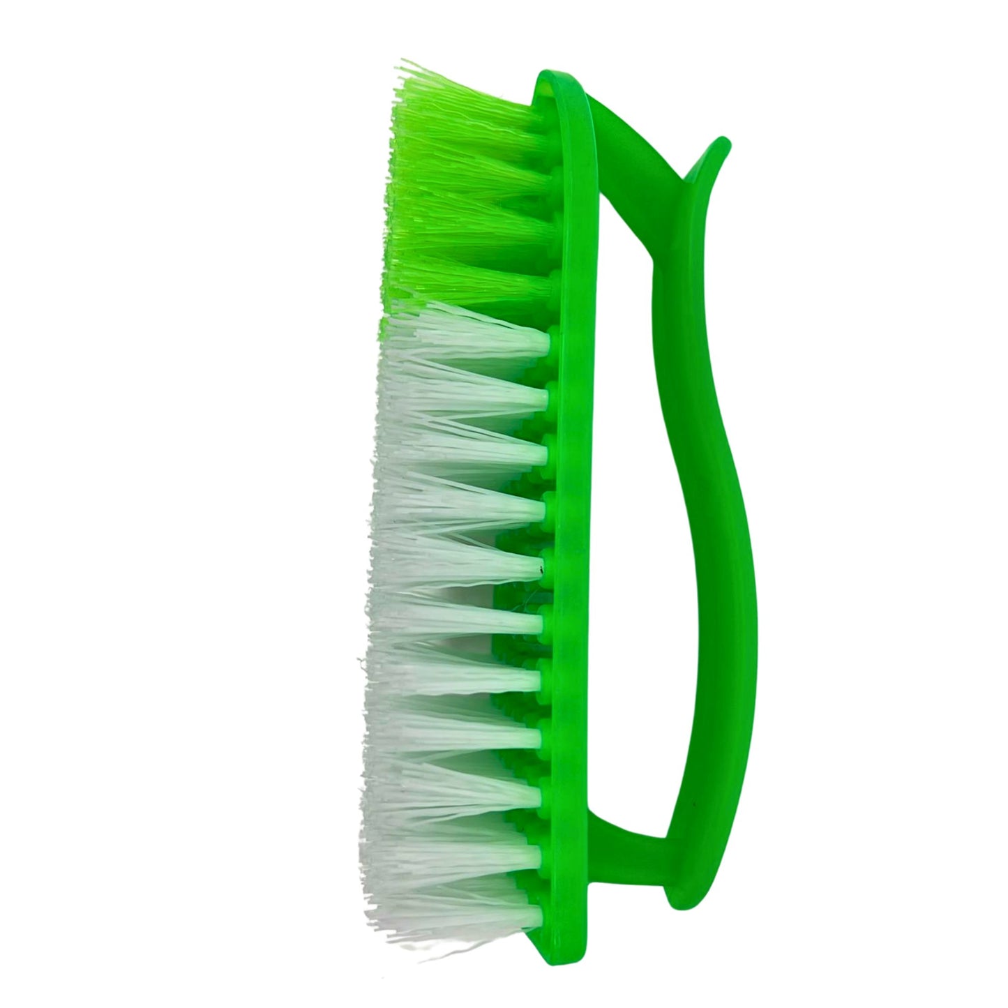 Hard Bristle Plastic Iron Style Scrub Brush