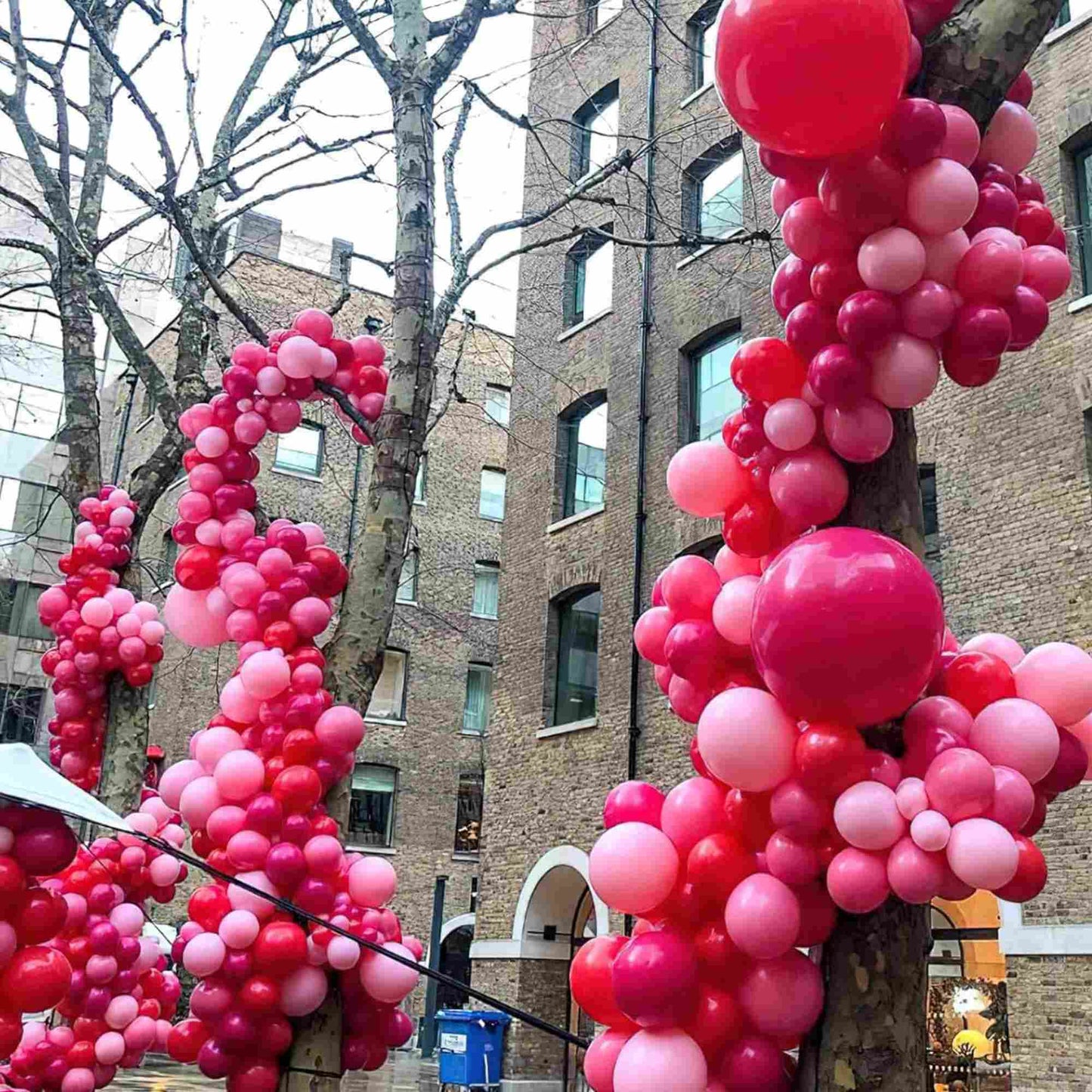 12" Helium Quality Natural Latex Balloons Pink 10 Pack product image 5
