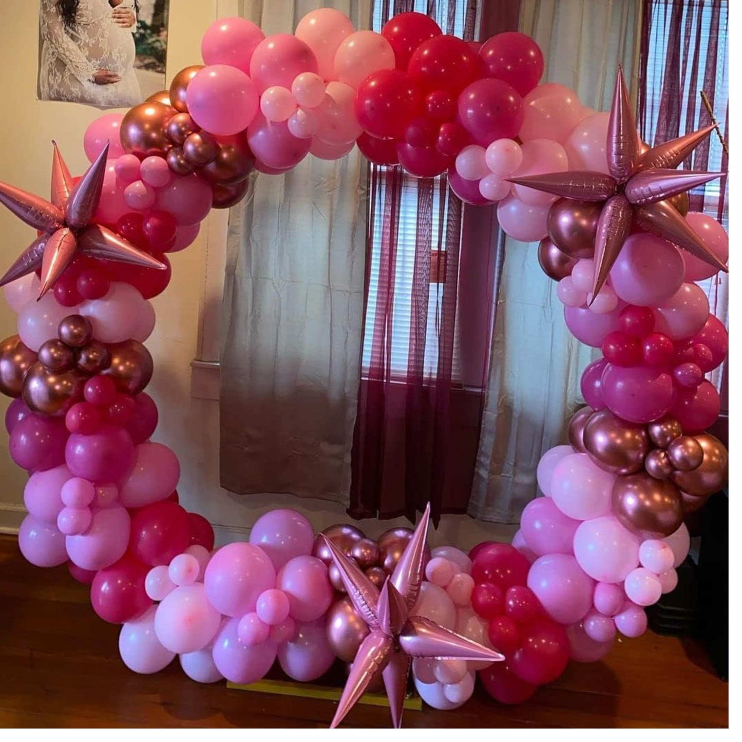 Helium-Quality Natural Latex Balloons Pink, Safe for Age 8+ – Soft Party & Event Decorations