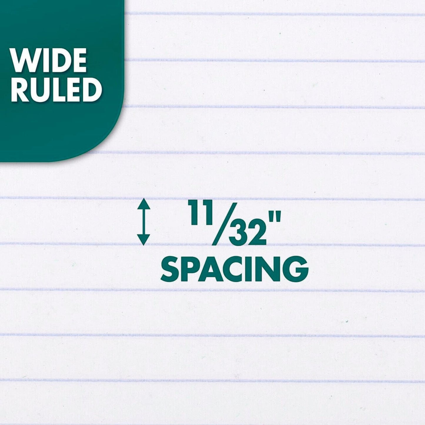 1-Subject Spiral Notebook – Wide Ruled Durable and Stylish for School, Work, or Home 70Sheets