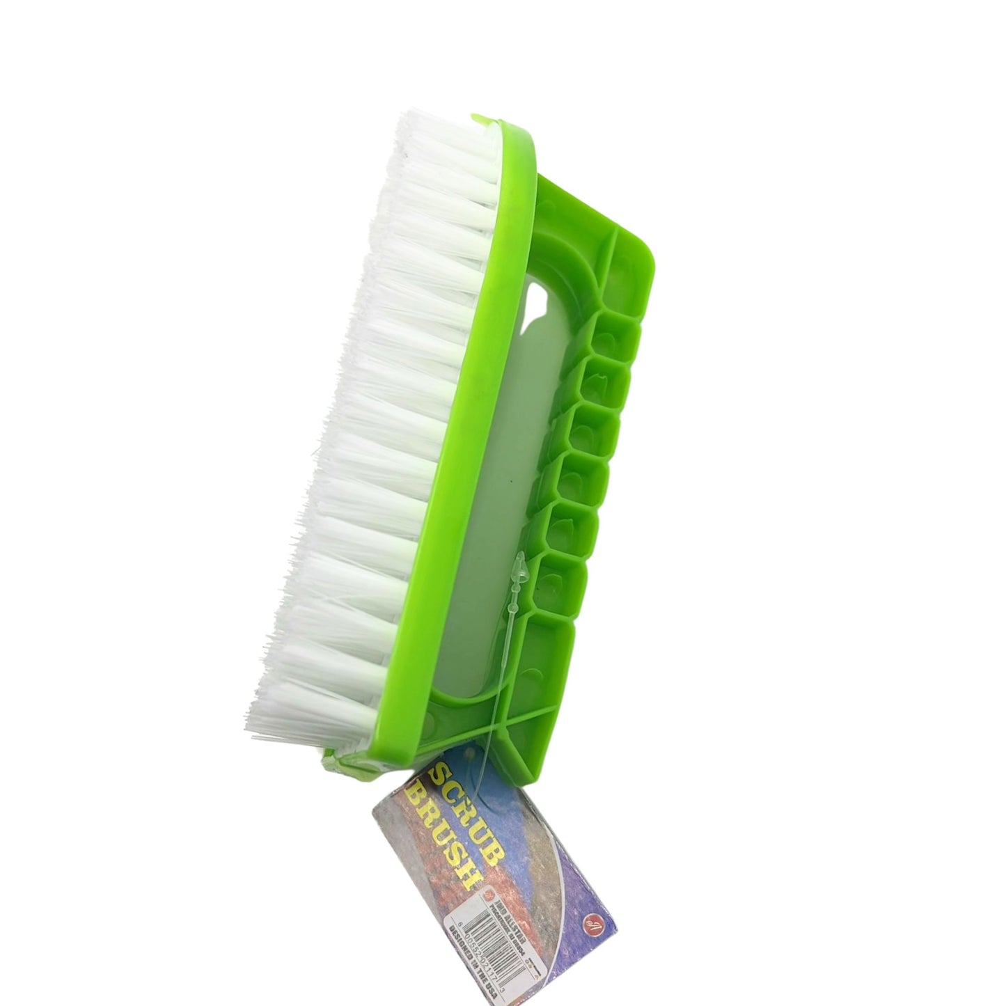 Hard Bristle Plastic Iron Style Scrub Brush