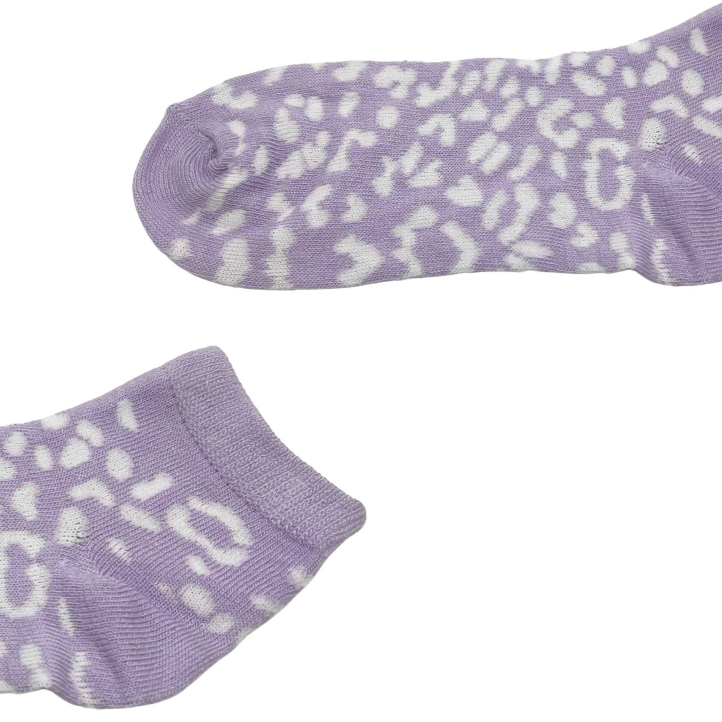 Kids Soft & Stretchy Comfortable Fit Purple Ankle Socks
